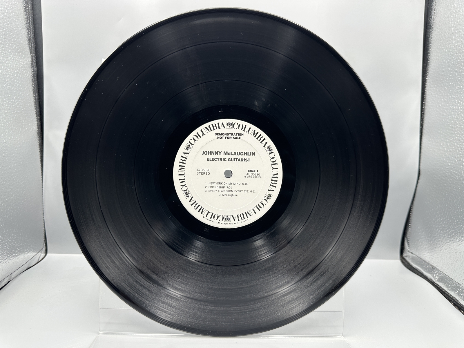 John McLaughlin (2 LP Lot): Johnny McLaughlin - Electric Guitarist (1978), gatefold; and John McLaughlin With The One Truth Band/Electric Dr