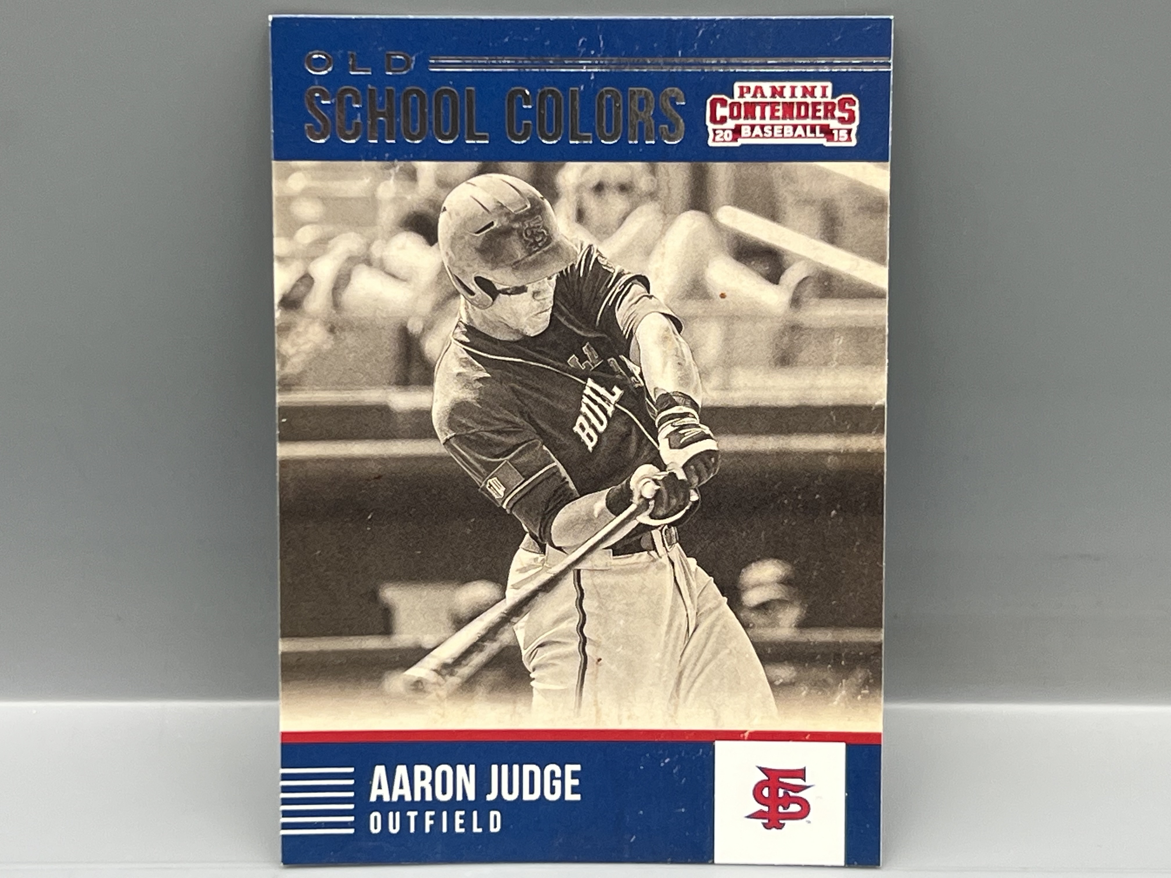 2015 Panini Contenders Old School Colors Complete Insert Set & School Colors Complete Insert Set - 99 Cards - Aaron Judge Prospect/RC