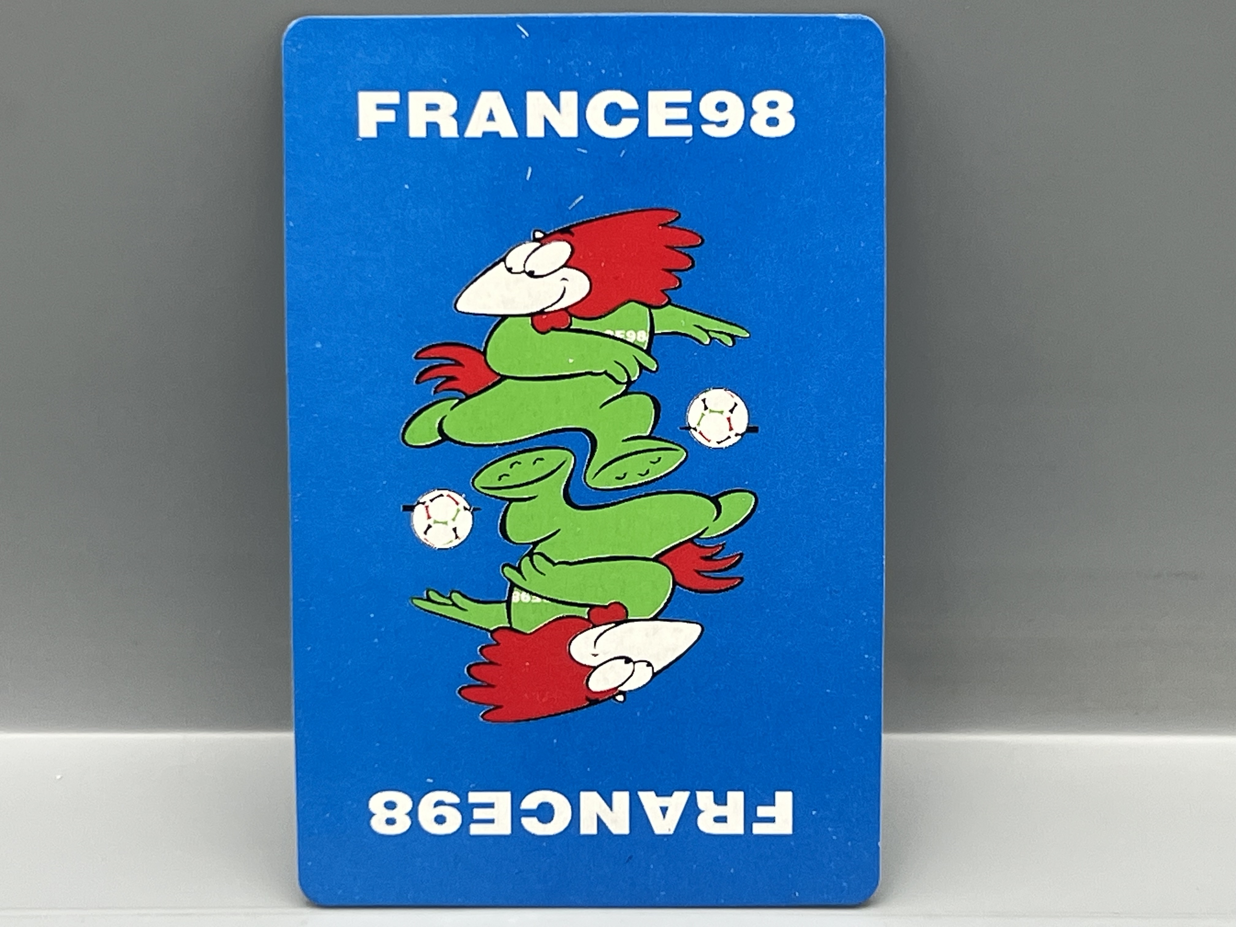 Ronaldo World Cup 1998 France Custom Playing Card