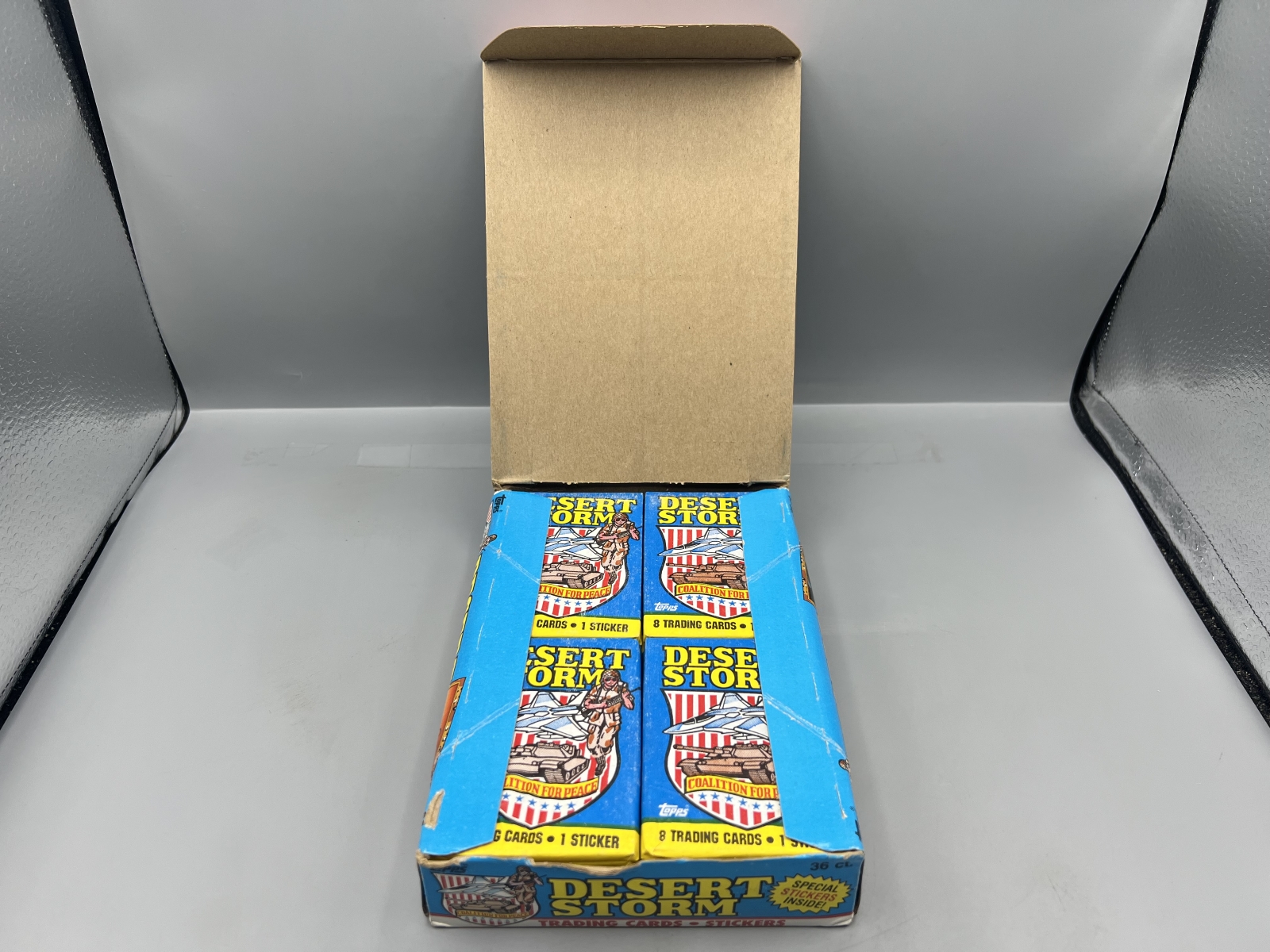 1991 Topps Desert Storm Wax Box