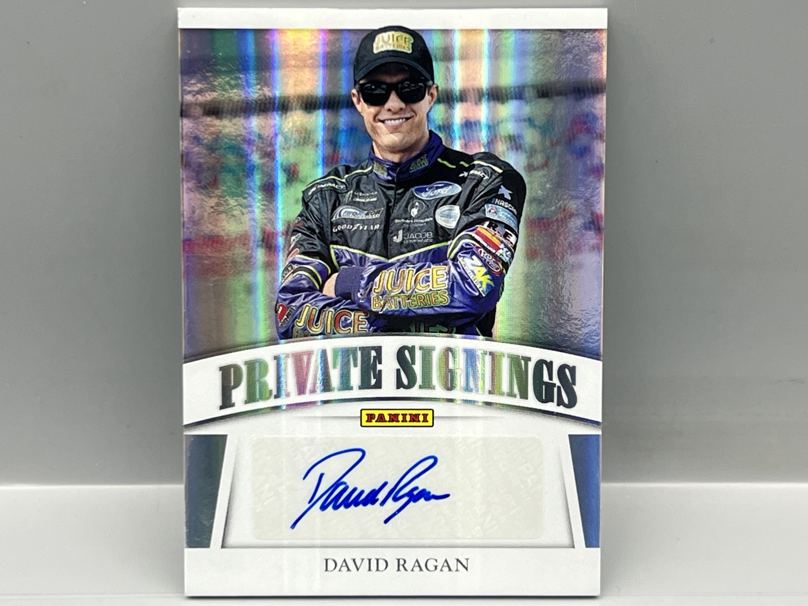 2017 Panini Private Signings David Ragan #1/1 Auto