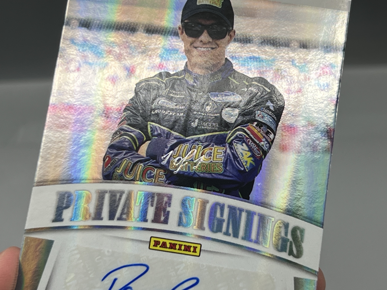 2017 Panini Private Signings David Ragan #1/1 Auto