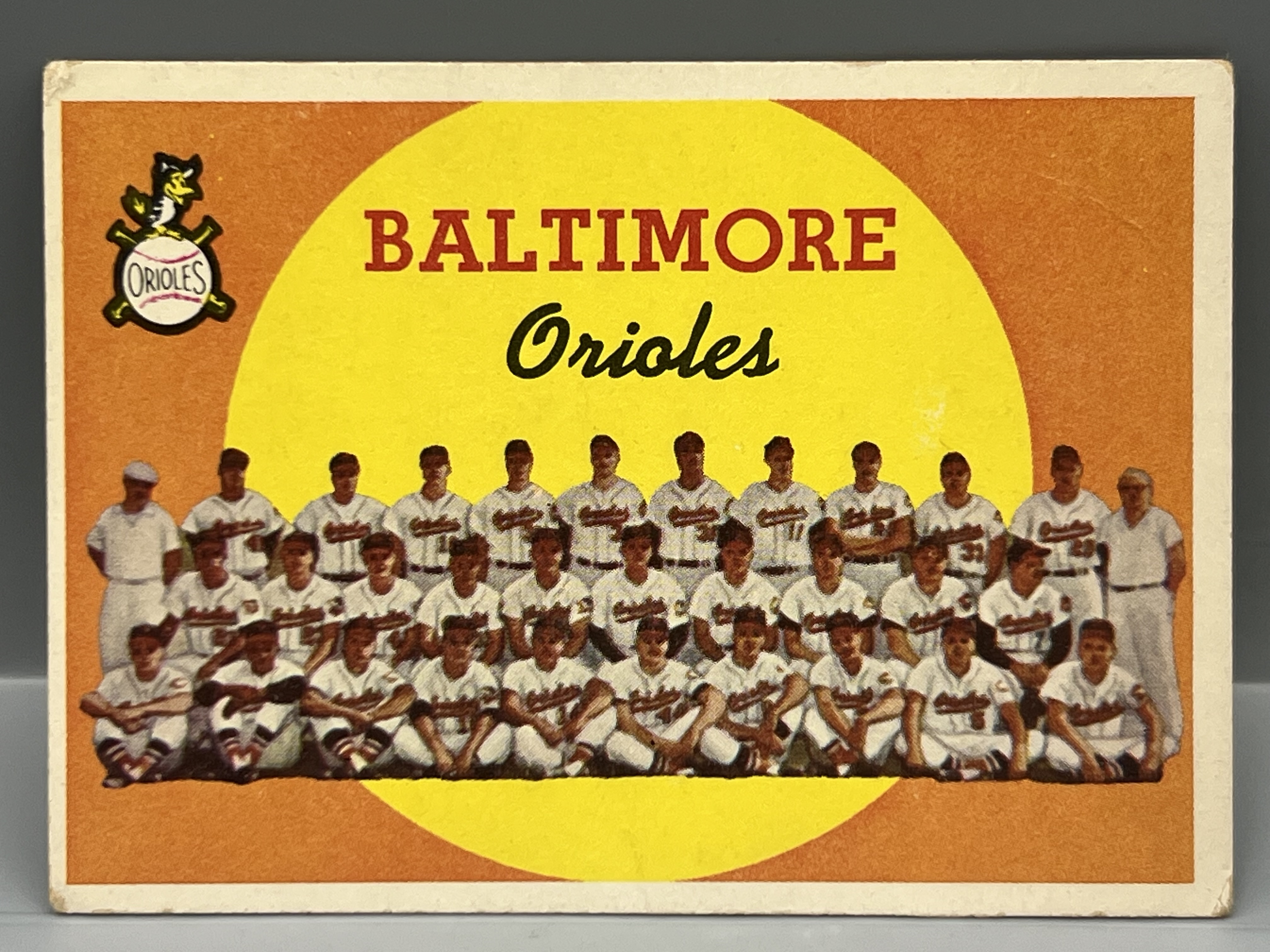 1959 Topps Baltimore Orioles Team Card #48