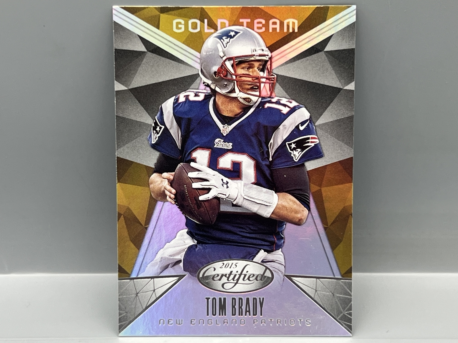 2015 Panini Certified Tom Brady Gold Team #GT1
