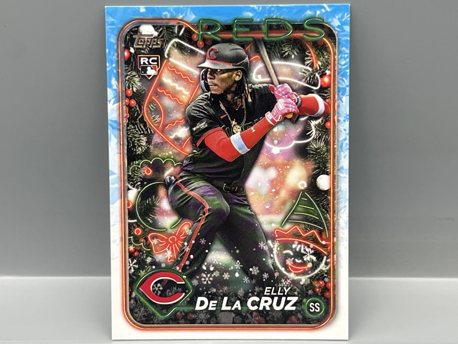 2024 Topps Holiday Elly De La Cruz RC #H102