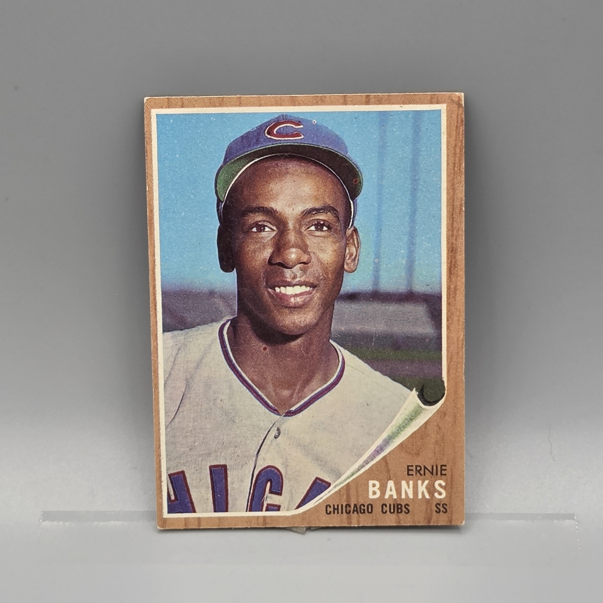 1962 Topps Ernie Banks #25 HOF