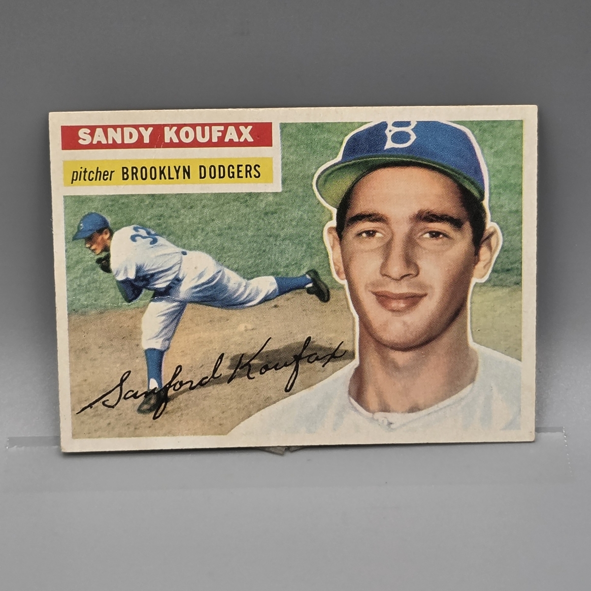 1956 Topps Sandy Koufax #79 MC - HOF 2nd Year