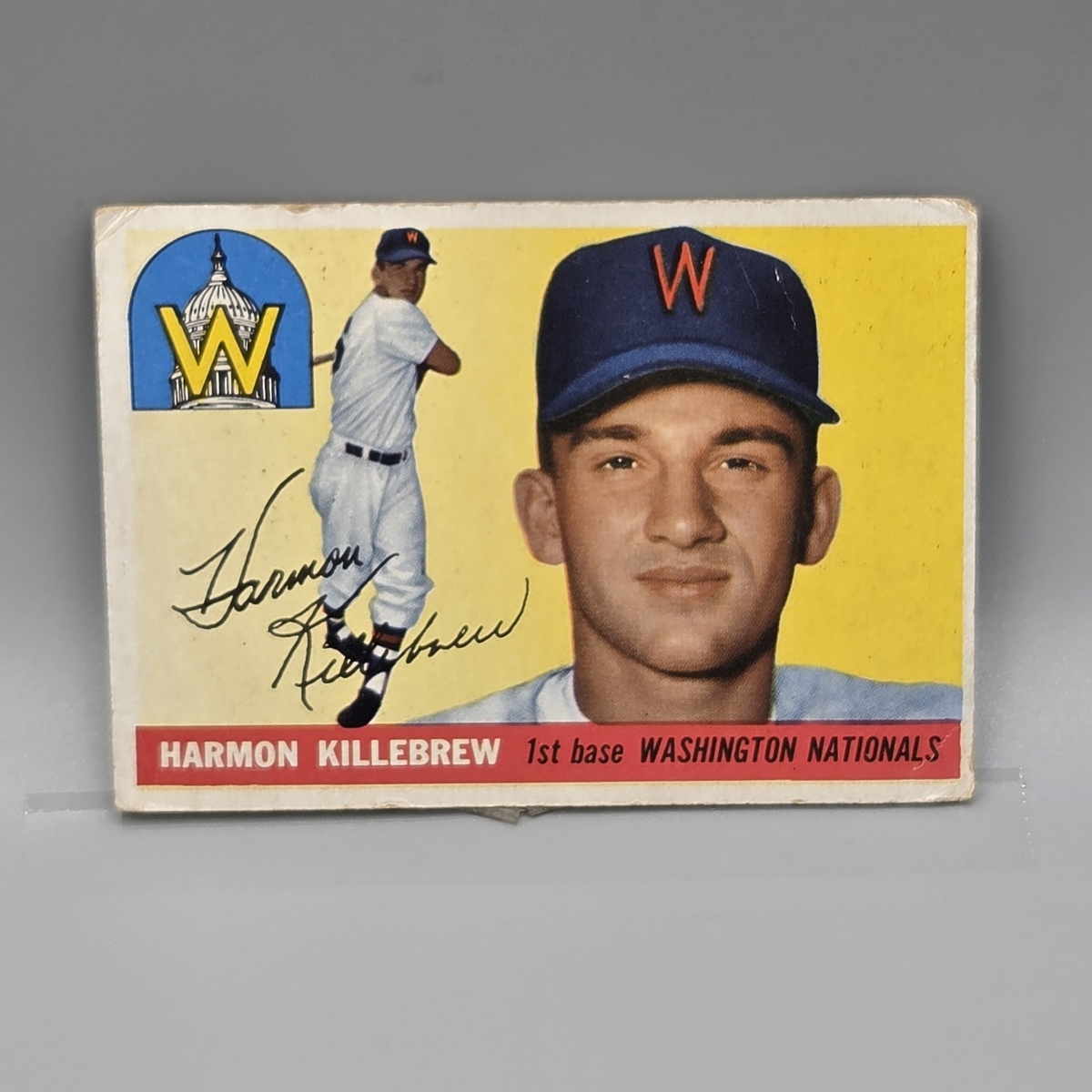 1955 Topps Harmon Killebrew #124 Rookie HOF