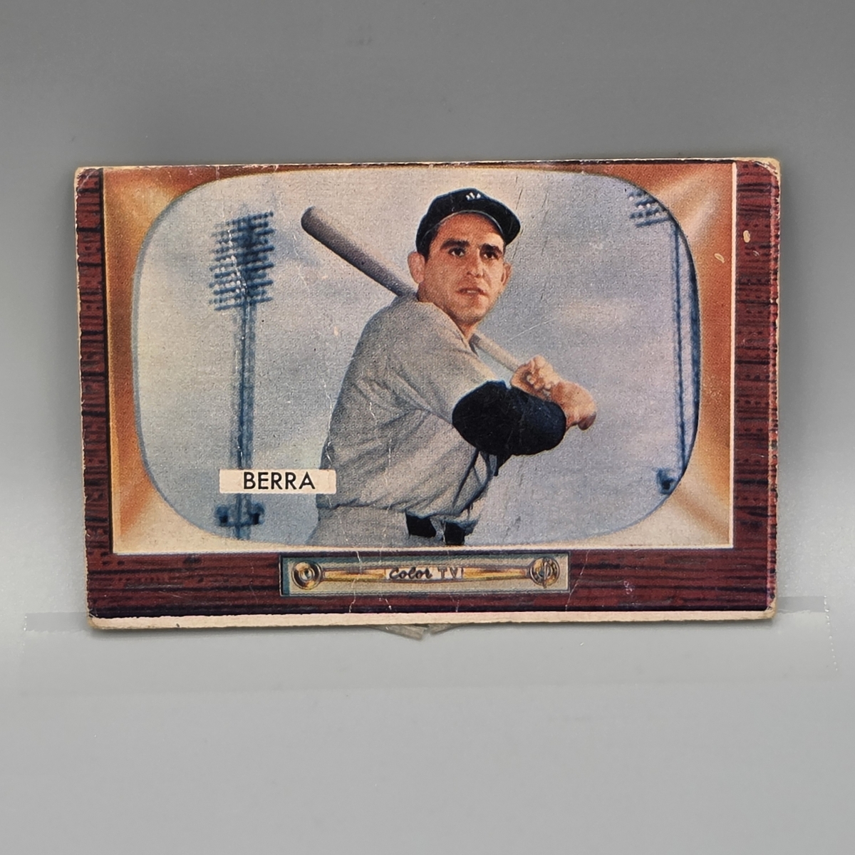 1955 Bowman Yogi Berra #168 HOF