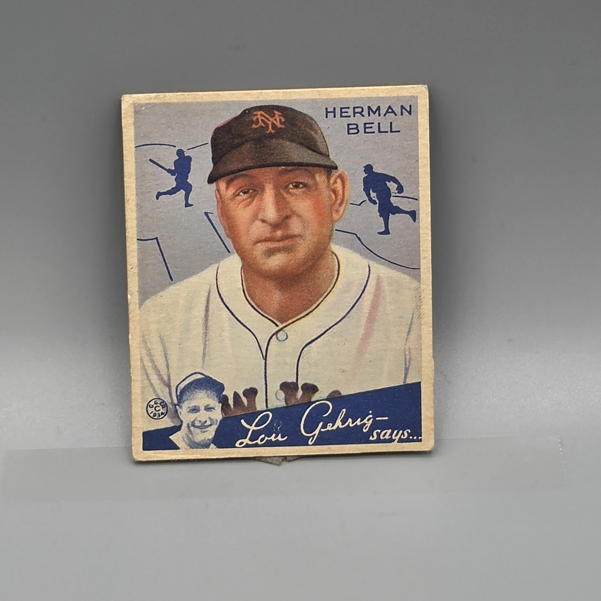 1934 Goudey Herman Bell #52