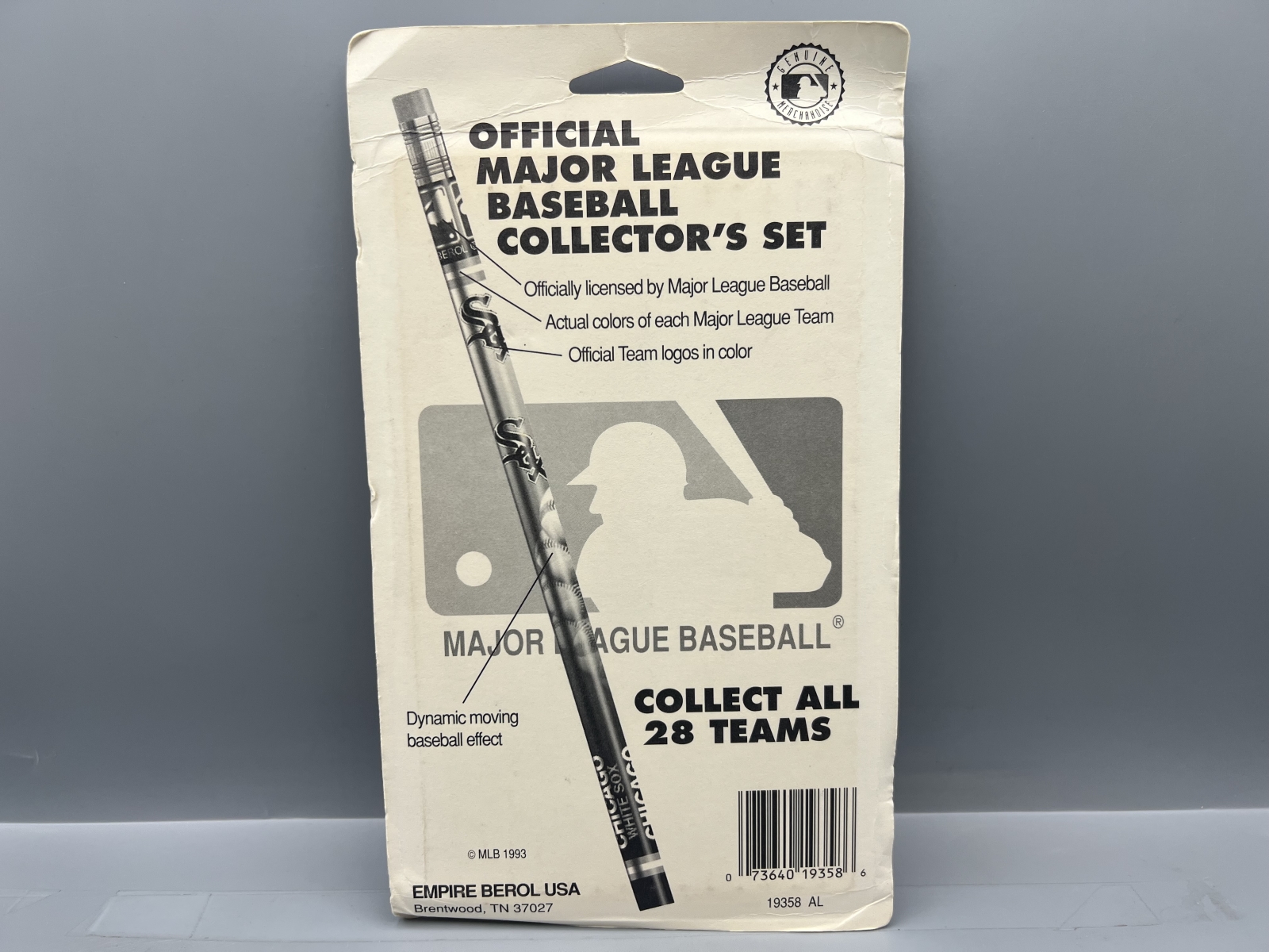 1993 MLB Baseball Sealed Collector's Series Pencil Set