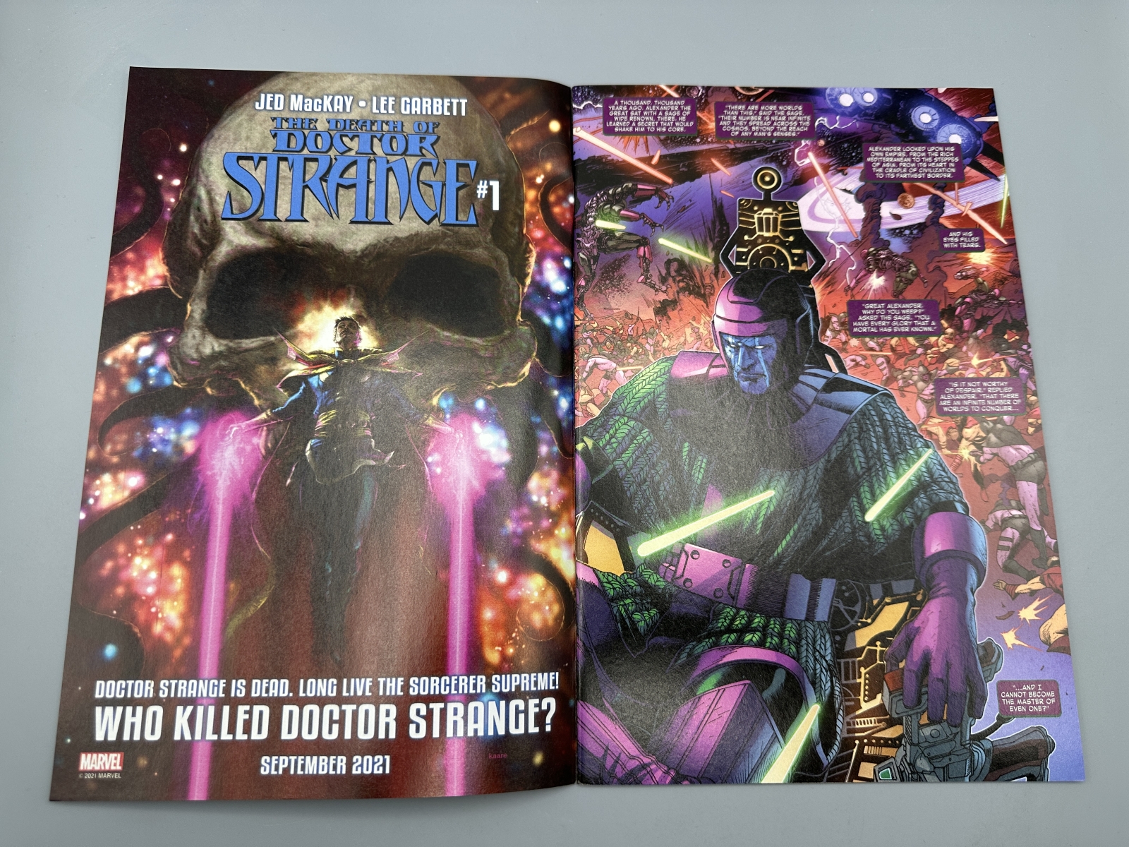 Marvel Comics Kang The Conqueror #1 (2021) - Variant Edition - Greg Land cover - Origin of Kang