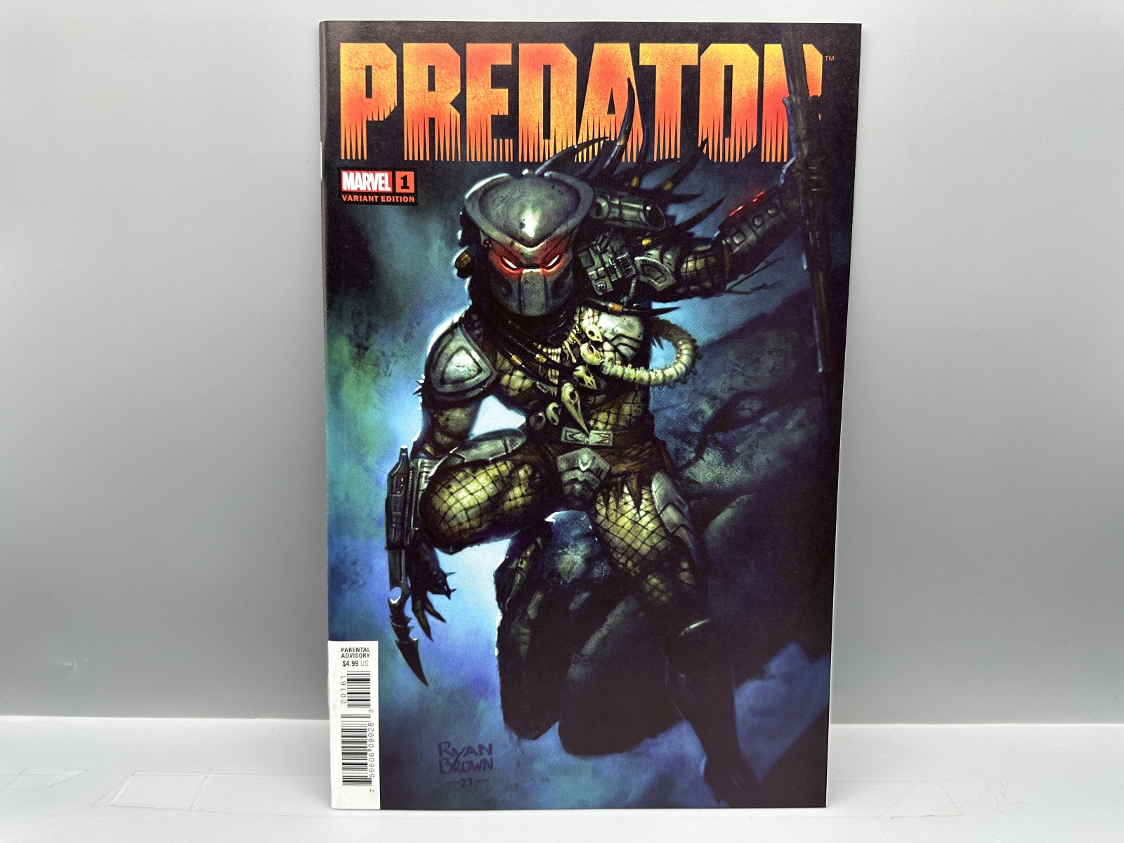 Marvel Comics Predator #1 (2022) - 1:25 Ryan Brown Variant - 1st appearance of Theta Berwick