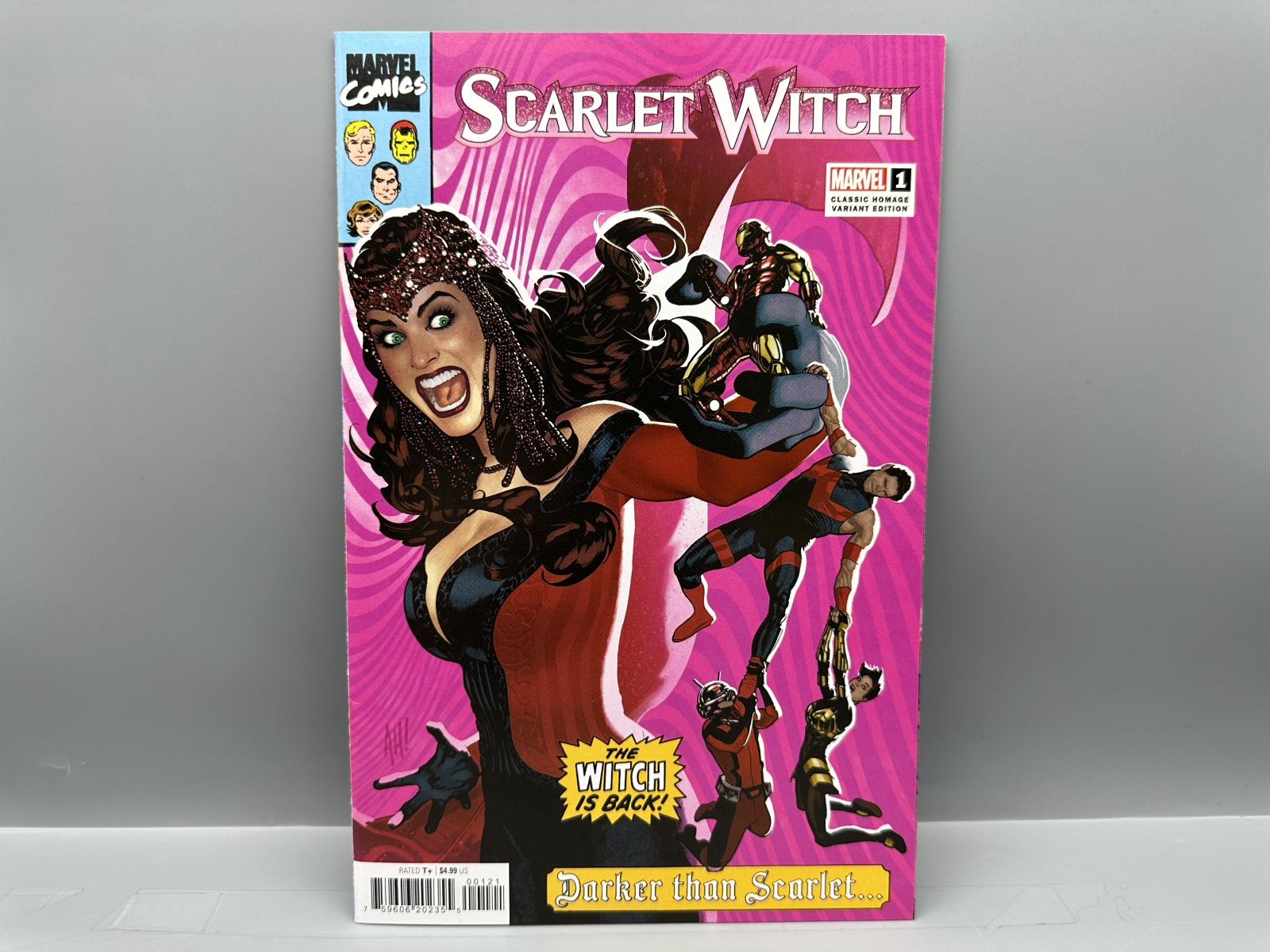 Marvel Comics Scarlet Witch #1 (2023) - Adam Hughes Classic Homage Variant Edition - Homage to Avengers #16