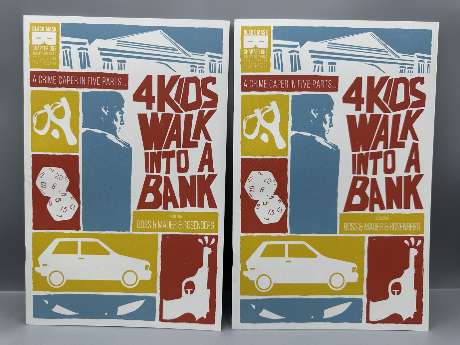 Black Mask Studios Lot of 6 Comics - 4 Kids Walk Into A Bank #1 (2016), Hecate's Will #1 (2021) and God Killer: Spiderland #1-2 (2021) - Var