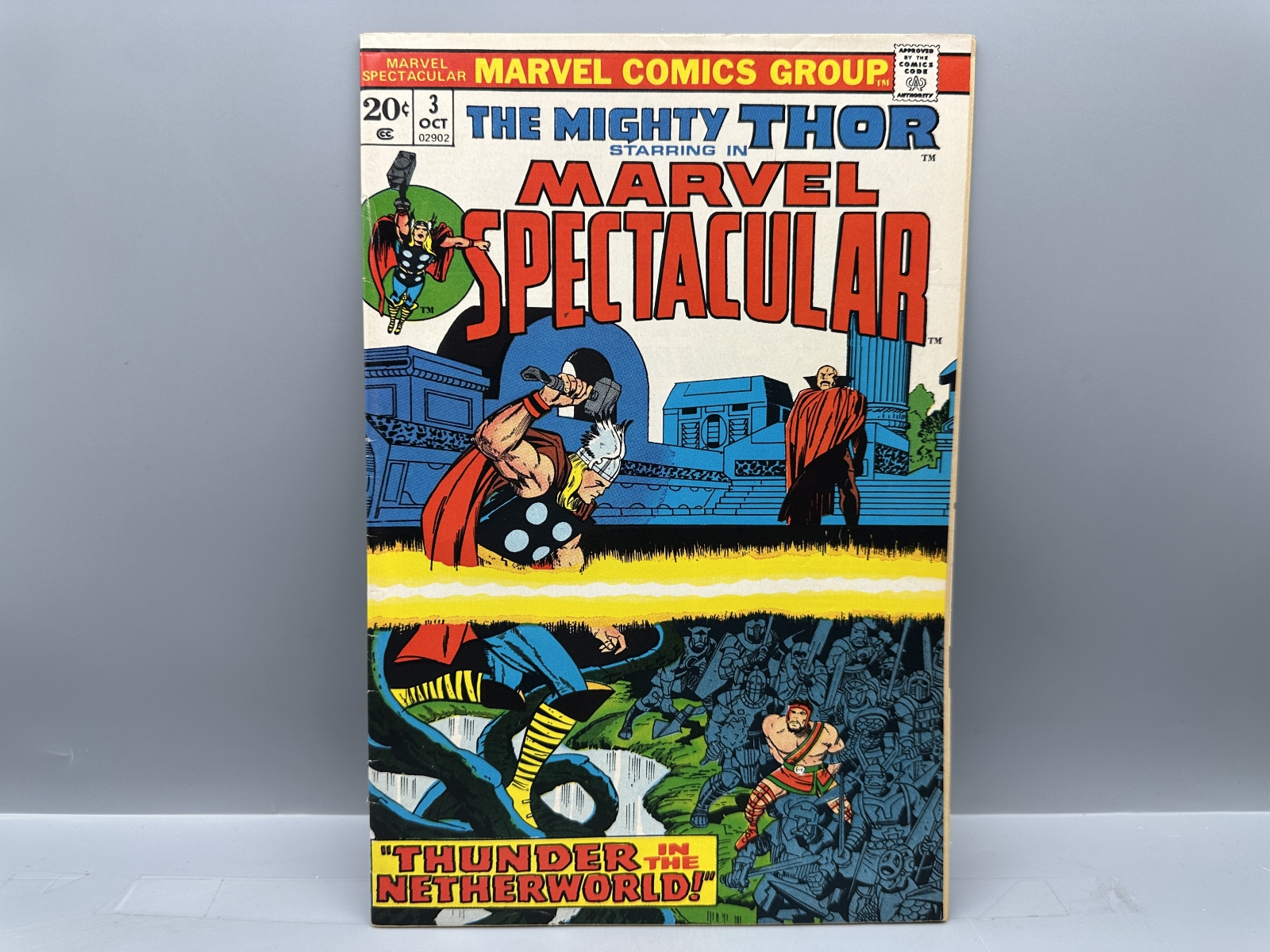 1973 Marvel Comics Marvel Spectacular #3 - Reprints Thor #127 - Jack Kirby art