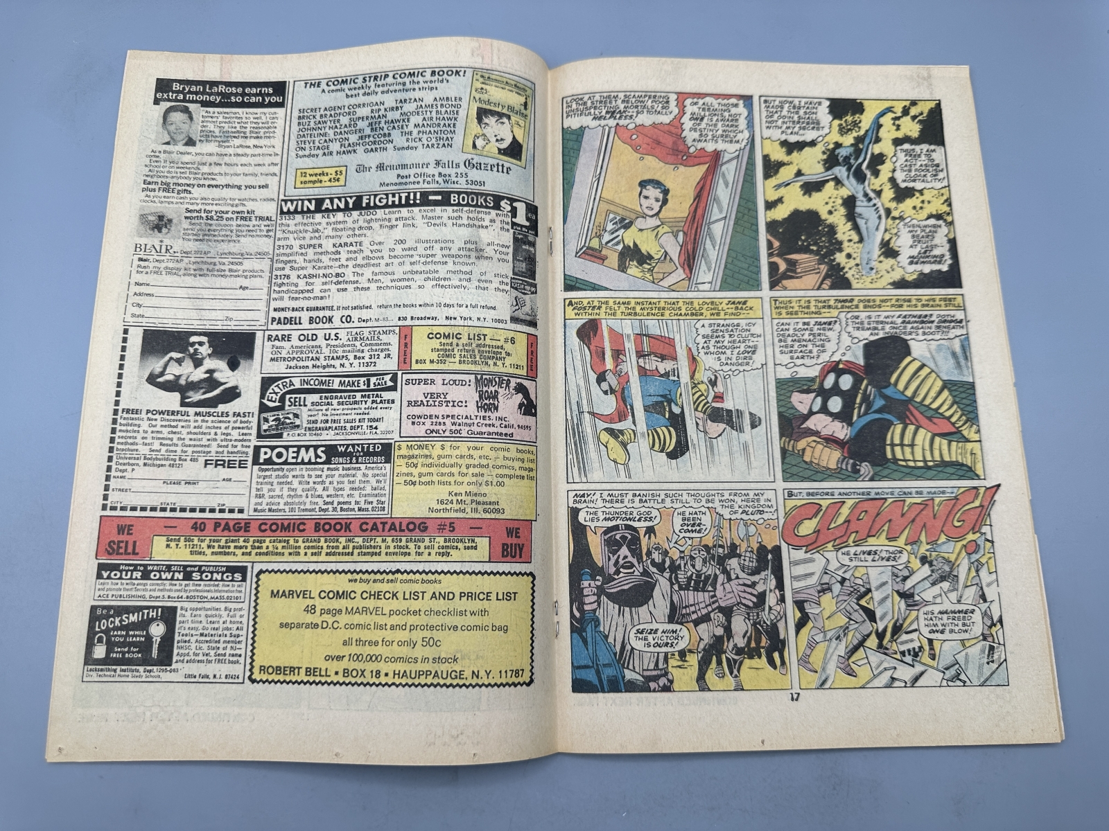 1973 Marvel Comics Marvel Spectacular #3 - Reprints Thor #127 - Jack Kirby art