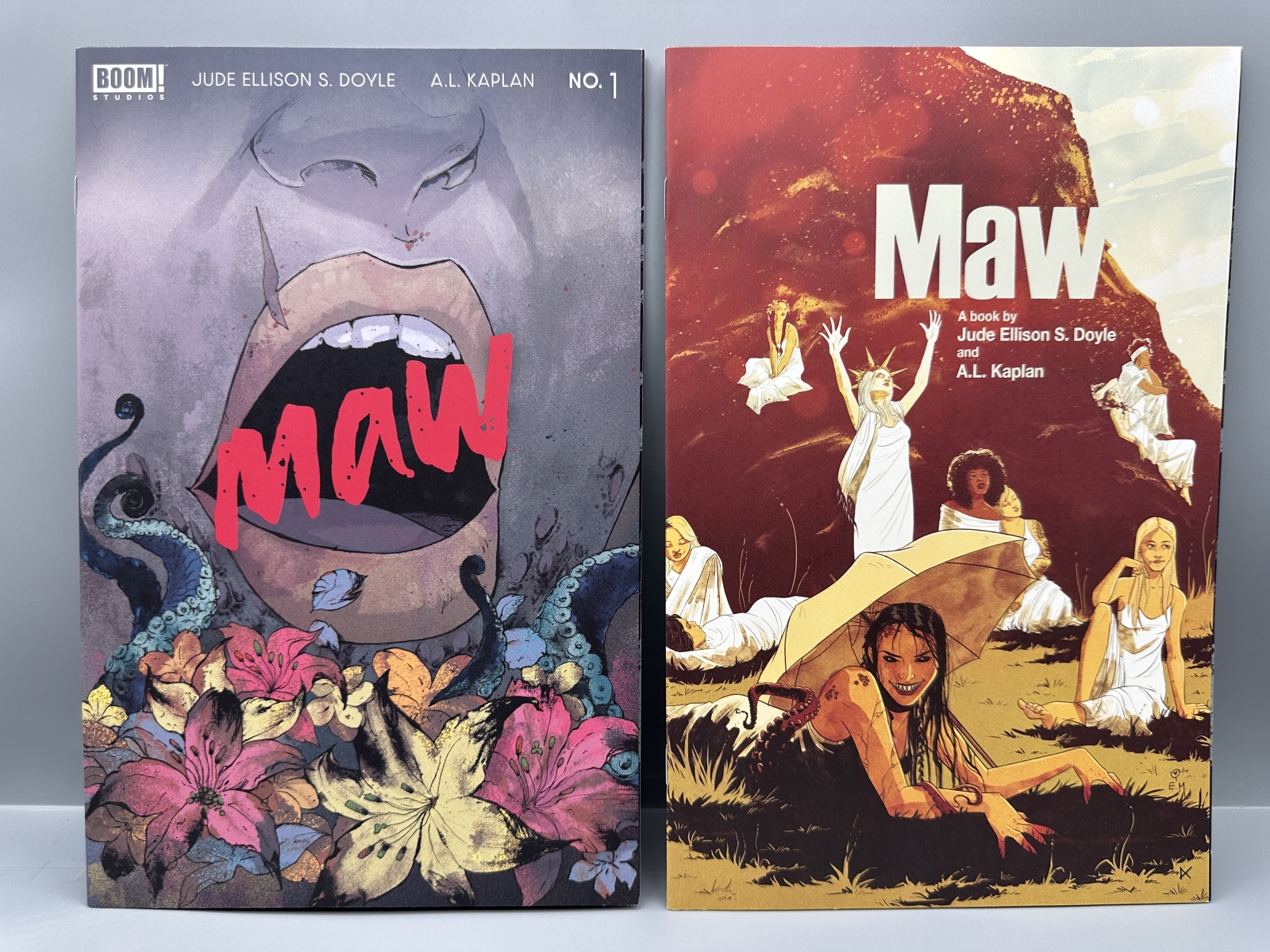 BOOM! Studios Maw #1 & #2 (2021) lot of 8 - Various Variant Covers
