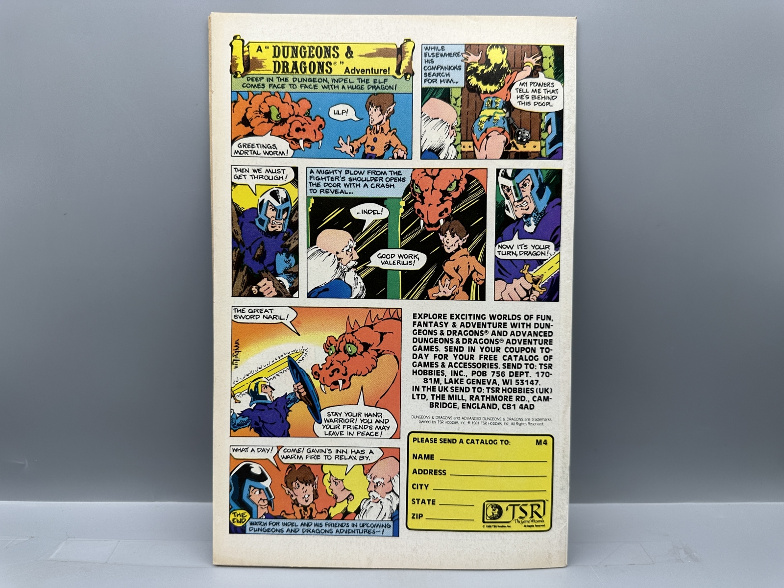 1982 Marvel Comics Ka-Zar the Savage #12 - 1st appearance of Belasco - Blank Panel Page 10 Printing Variant - Brent Anderson art