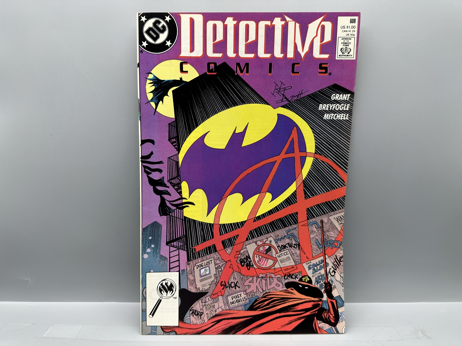 1989 DC Comics Detective Comics #608 - 1st appearance of Anarky