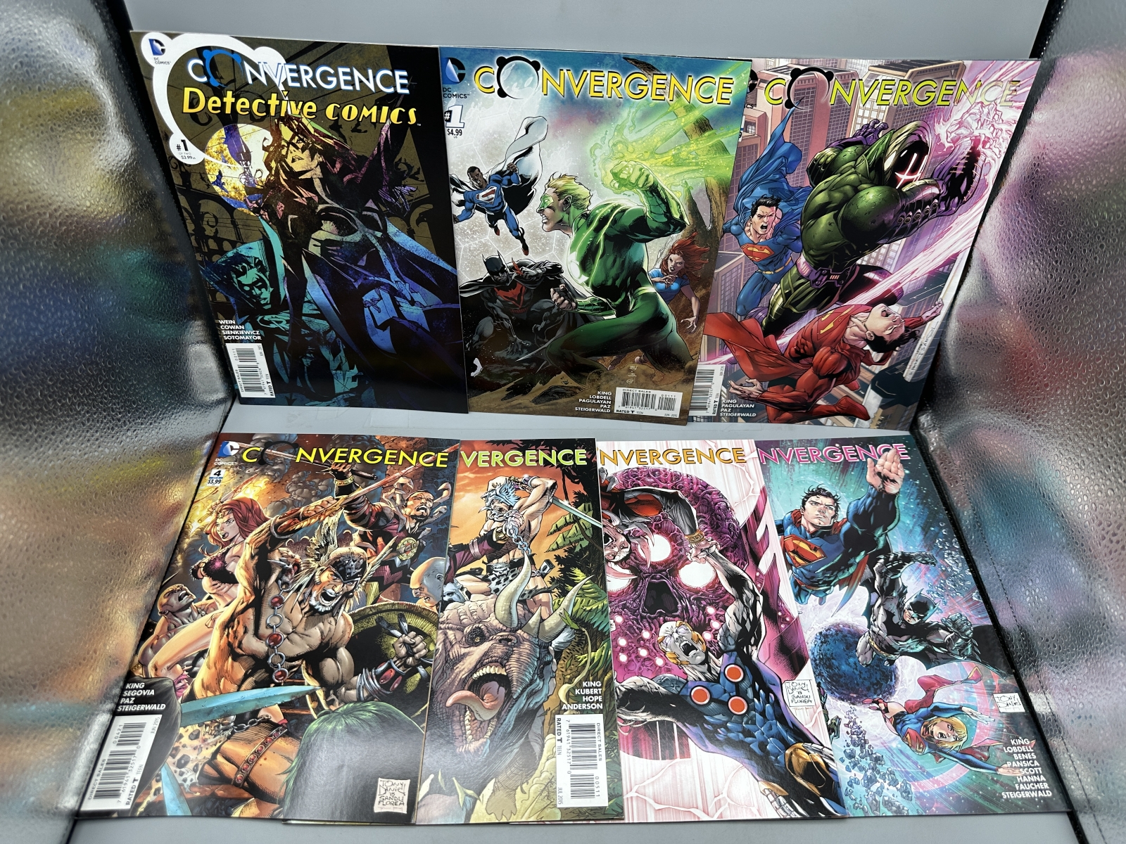 (7) 2015 DC Comics Convergence - Includes Detective Comics #1 and Tony Daniel variant cover
