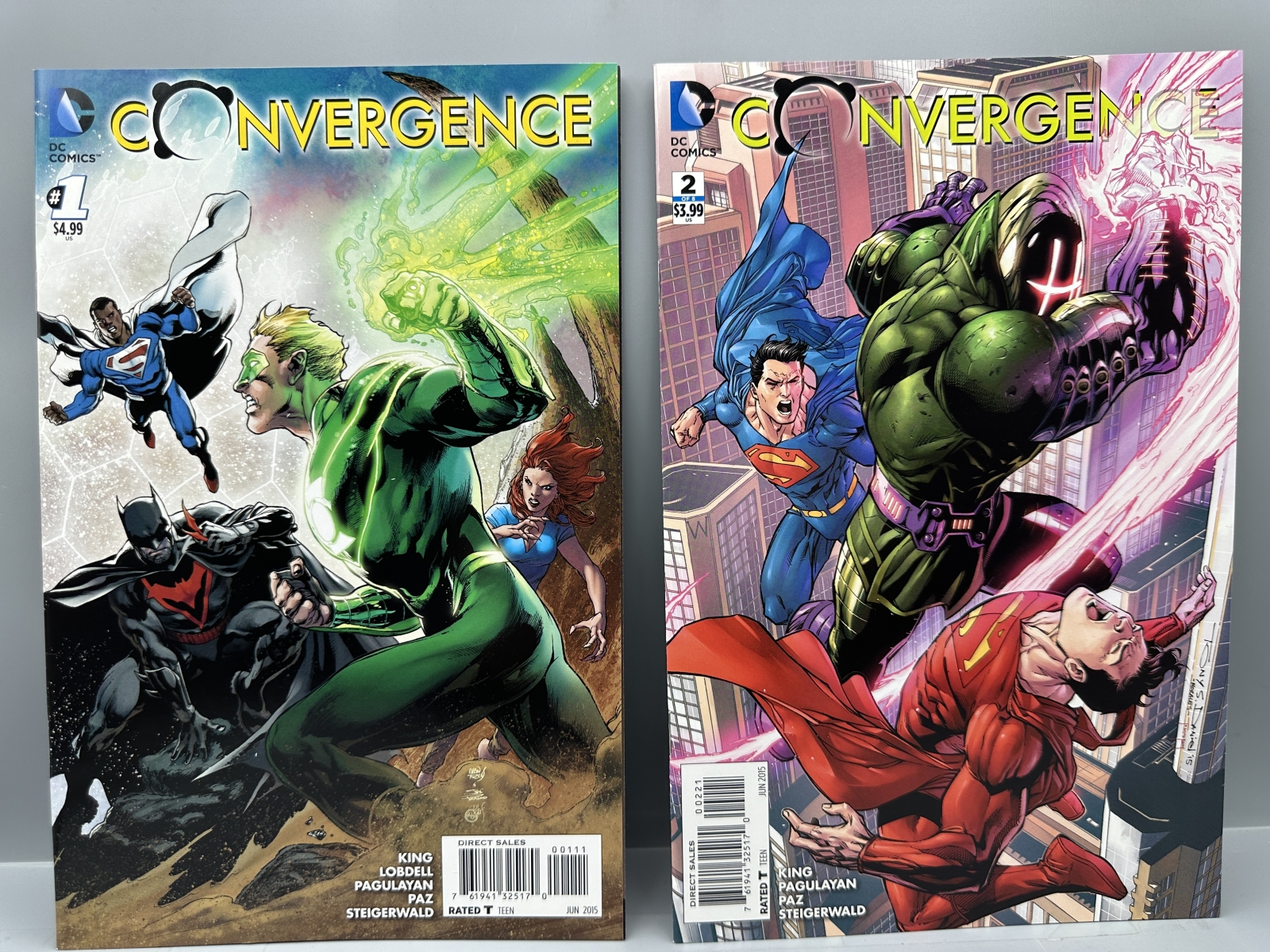 (7) 2015 DC Comics Convergence - Includes Detective Comics #1 and Tony Daniel variant cover