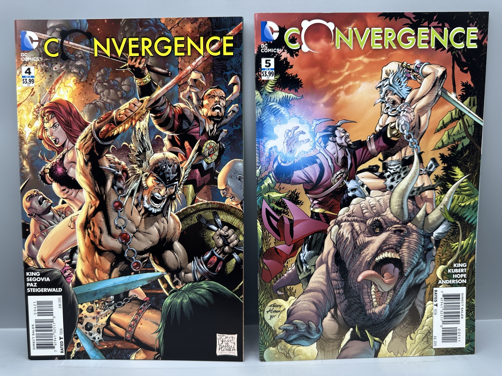 (7) 2015 DC Comics Convergence - Includes Detective Comics #1 and Tony Daniel variant cover