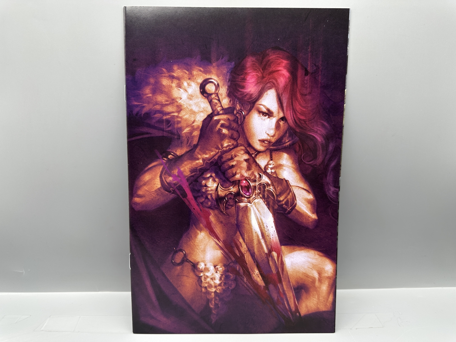 Dynamite Entertainment Red Sonja #1 (2023) - Osh Red Virgin Exclusive Variant - Limited to 600 copies