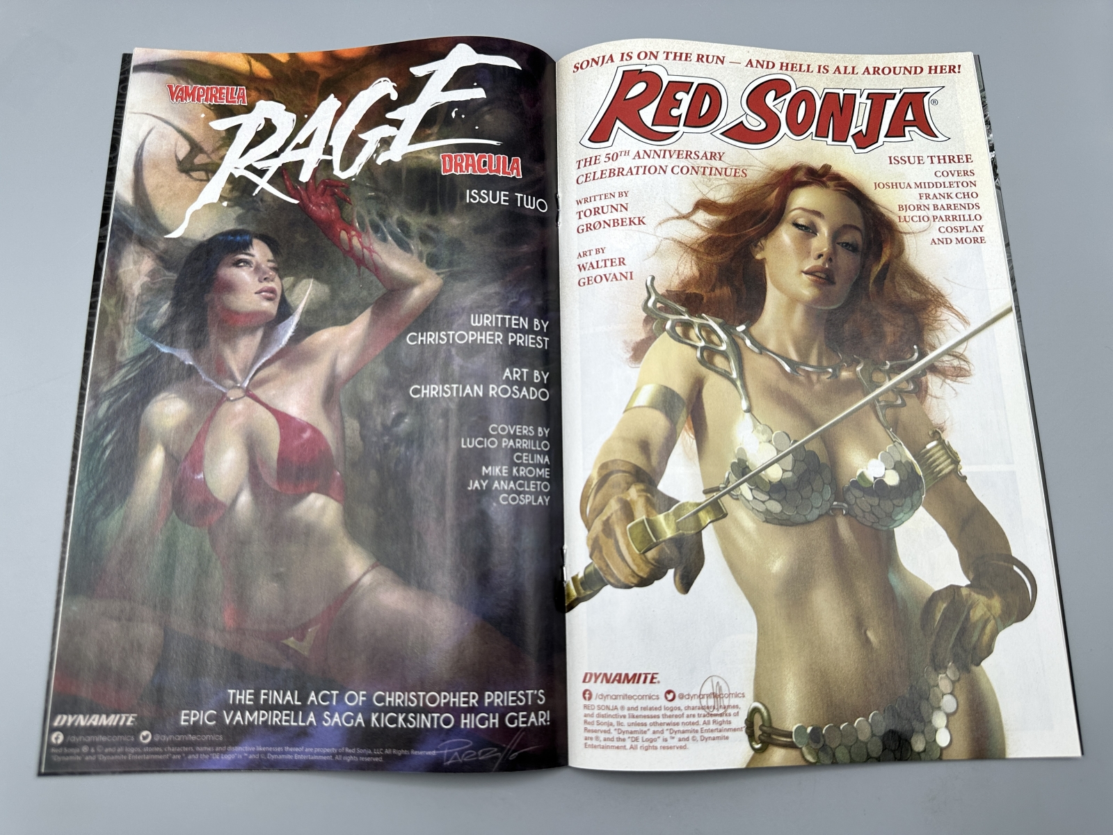Dynamite Entertainment Red Sonja #1 (2023) - The 616 Comics Exclusive Carla Cohen Virgin Variant - 50th Anniversary issue