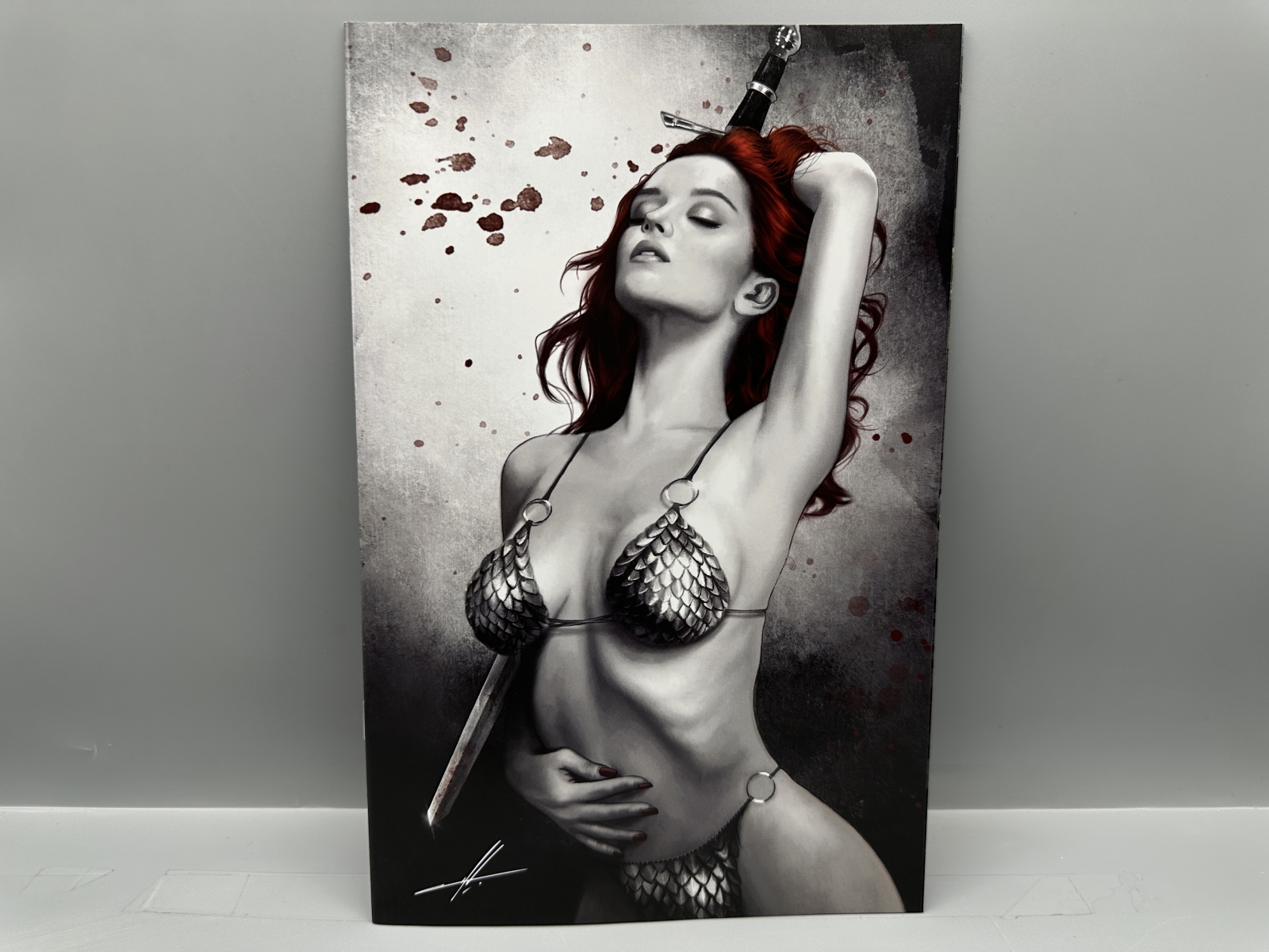 Dynamite Entertainment Red Sonja #1 (2023) - 50th Anniversary - Carla Cohen 616 Comics Exclusive Virgin Variant Cover