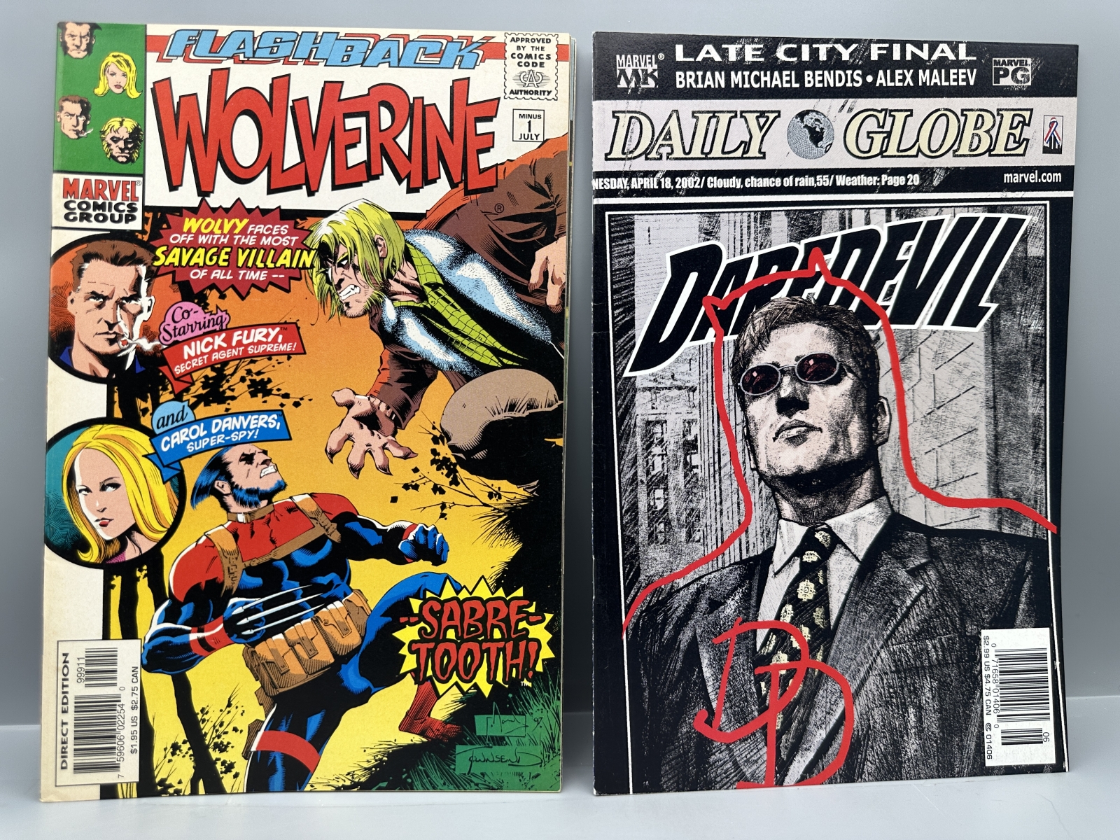 (7) Assorted Marvel Comics - Including Fantastic Four #587 (2011) - Death of Human Torch - Steve Epting art