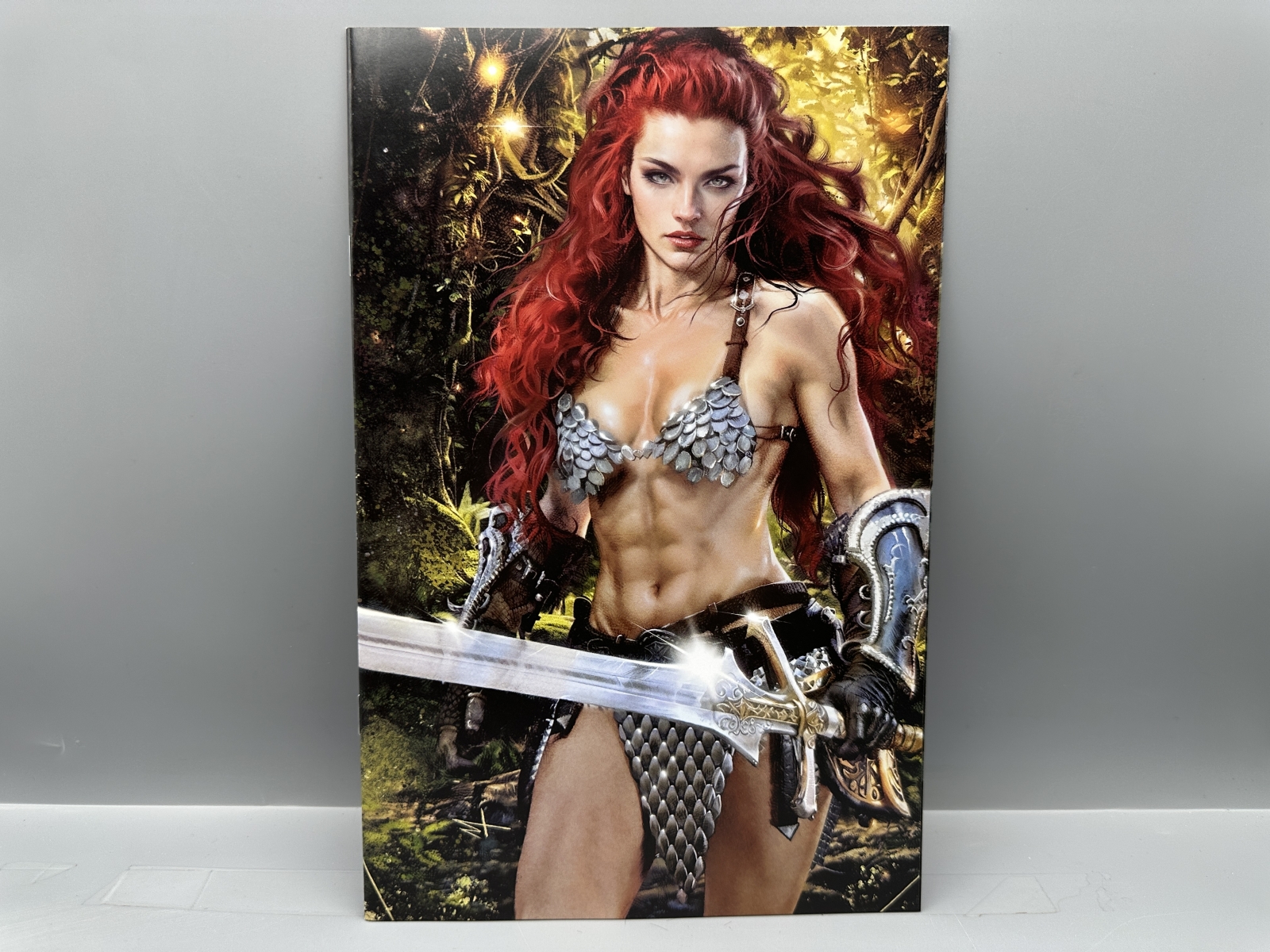 Dynamite Entertainment Red Sonja #1 (2023) - 50th Anniversary Issue - Marco Turini 616 Comics Exclusive Virgin Variant