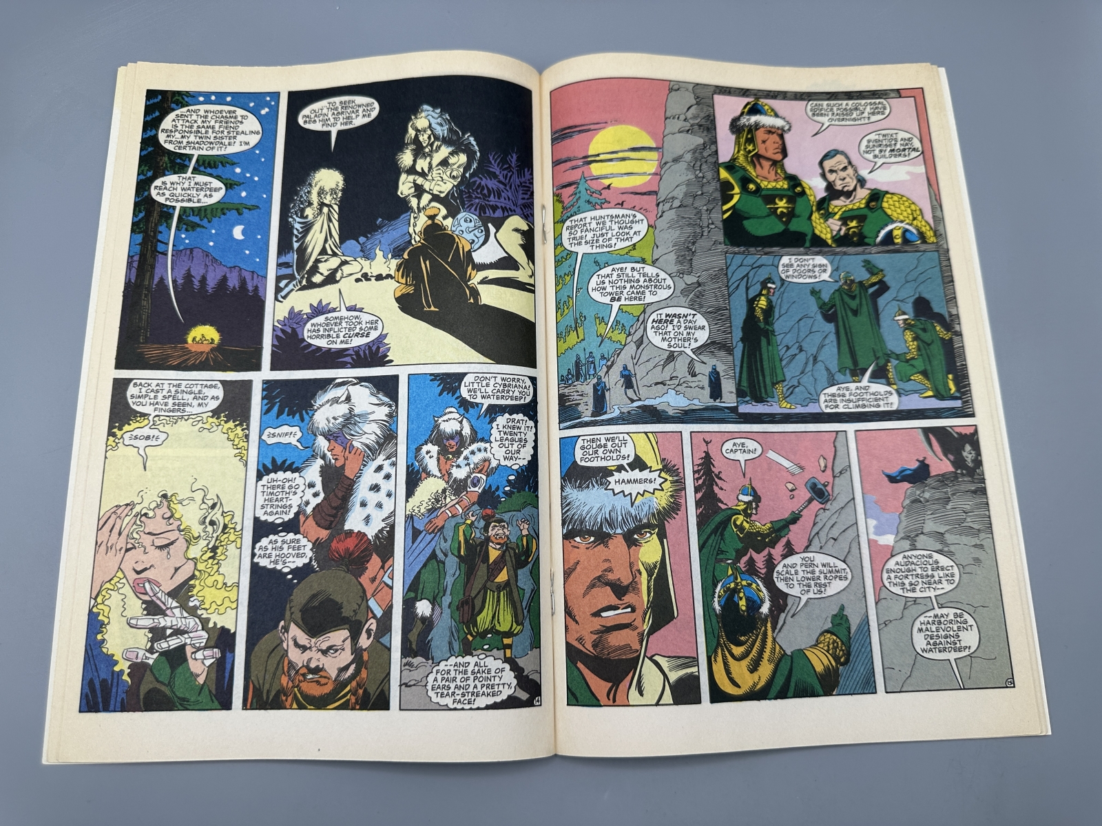 DC Comics Advanced Dungeons & Dragons #1 (1988) - Premiere issue - Jan Duursema art