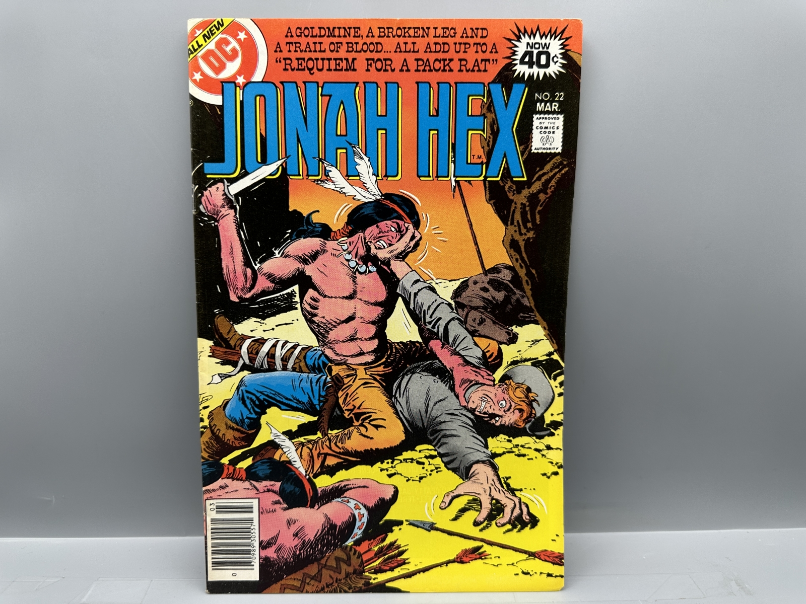 (7) DC Comic Books - Including Jonah Hex #22 (1979), Four Star Spectacular #1 (1976), Flash Annual #6 (1993) - 1st appearance of Argus, and 