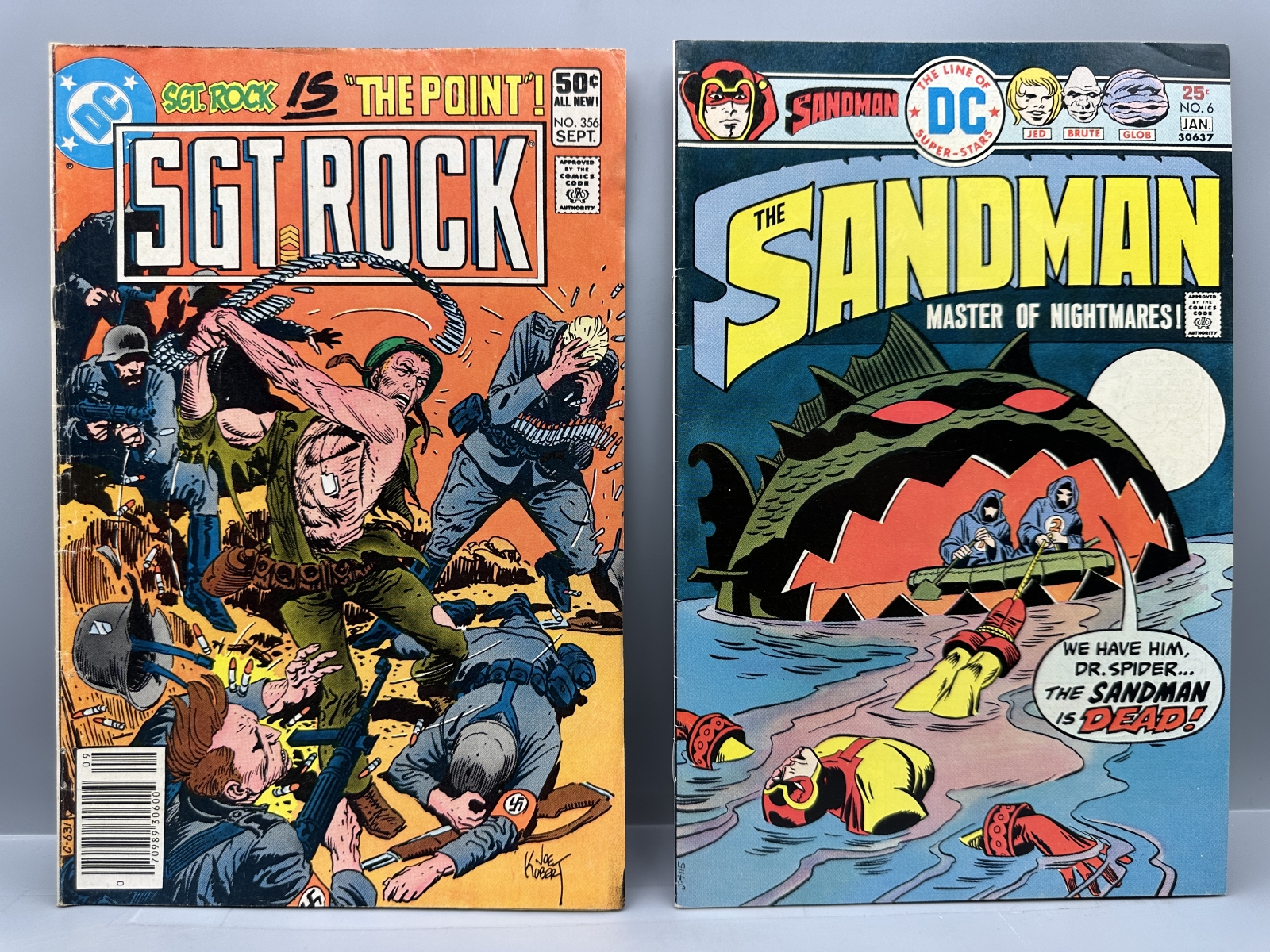 (7) DC Comic Books - Including Jonah Hex #22 (1979), Four Star Spectacular #1 (1976), Flash Annual #6 (1993) - 1st appearance of Argus, and 