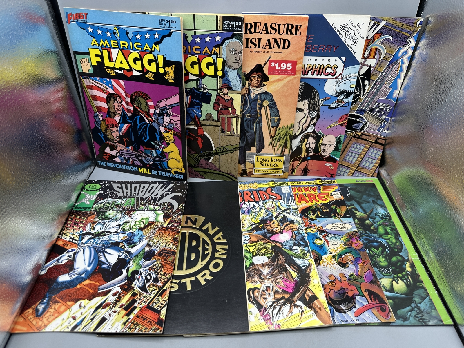 (10) First Comics, Image Comics, and Continuity Comics - Howard Chaykin and Neal Adams art