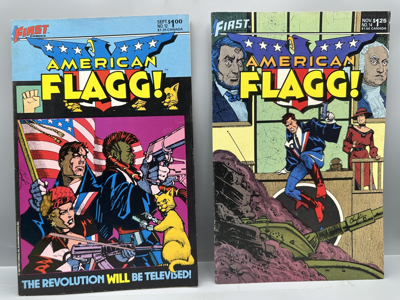 (10) First Comics, Image Comics, and Continuity Comics - Howard Chaykin and Neal Adams art