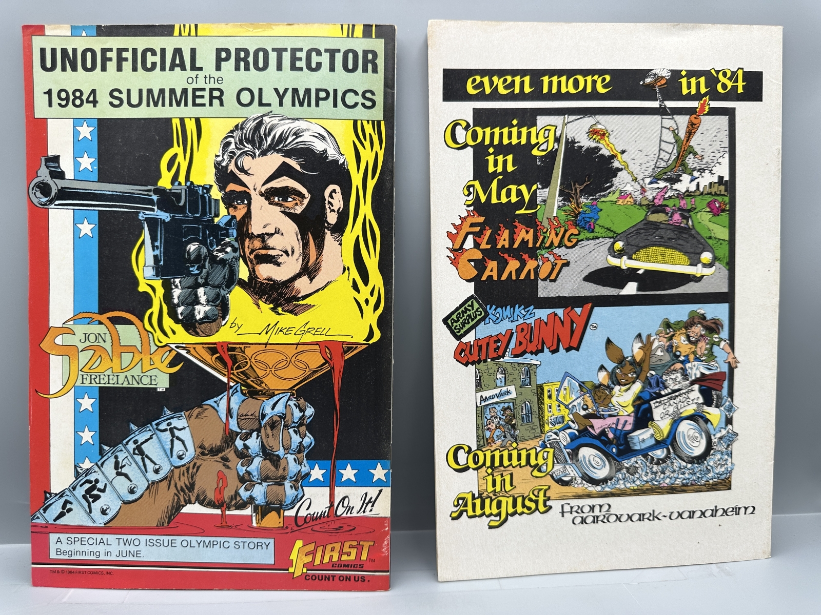 (10) First Comics, Image Comics, and Continuity Comics - Howard Chaykin and Neal Adams art
