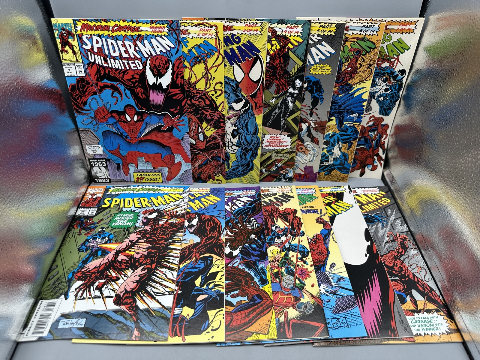 Marvel Comics Spider-Man: Maximum Carnage - Complete 14 Book Crossover Event - 1st Appearance of Shriek
