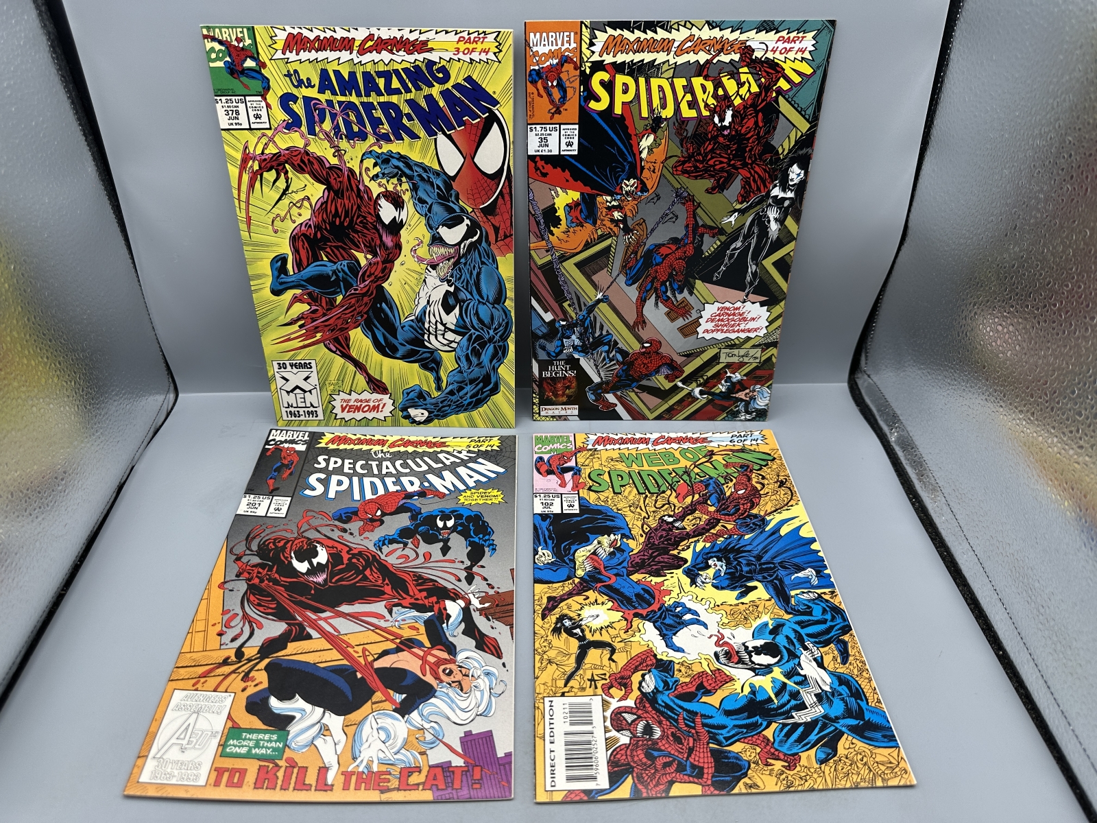 Marvel Comics Spider-Man: Maximum Carnage - Complete 14 Book Crossover Event - 1st Appearance of Shriek
