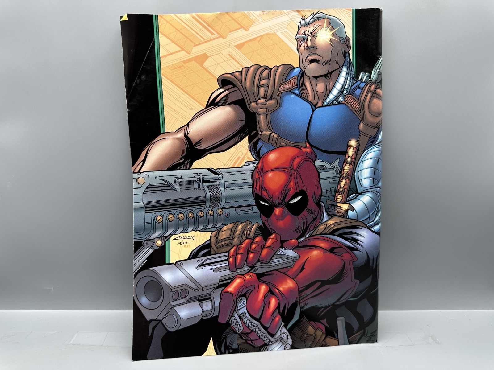 2009 Marvel Comics Deadpool Poster Book #1 - 1st Printing - Art by Ed McGuinness and Rob Liefeld