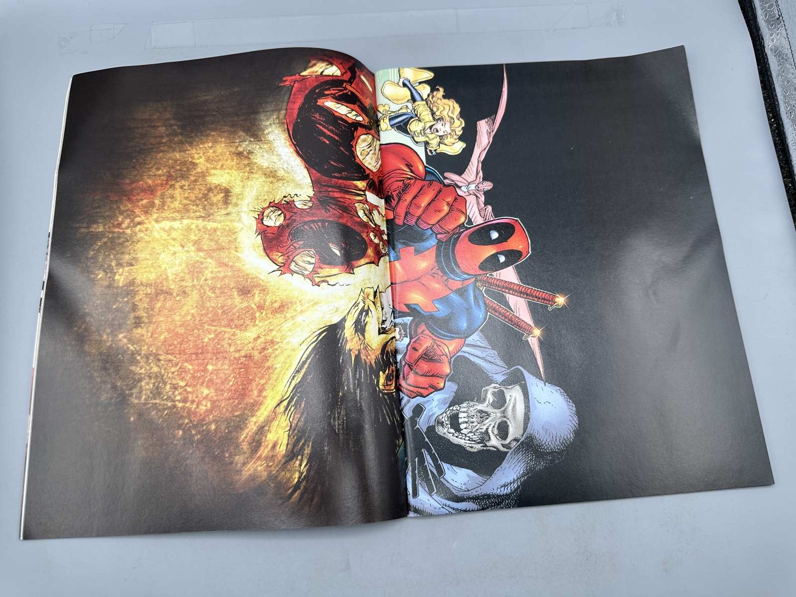 2009 Marvel Comics Deadpool Poster Book #1 - 1st Printing - Art by Ed McGuinness and Rob Liefeld