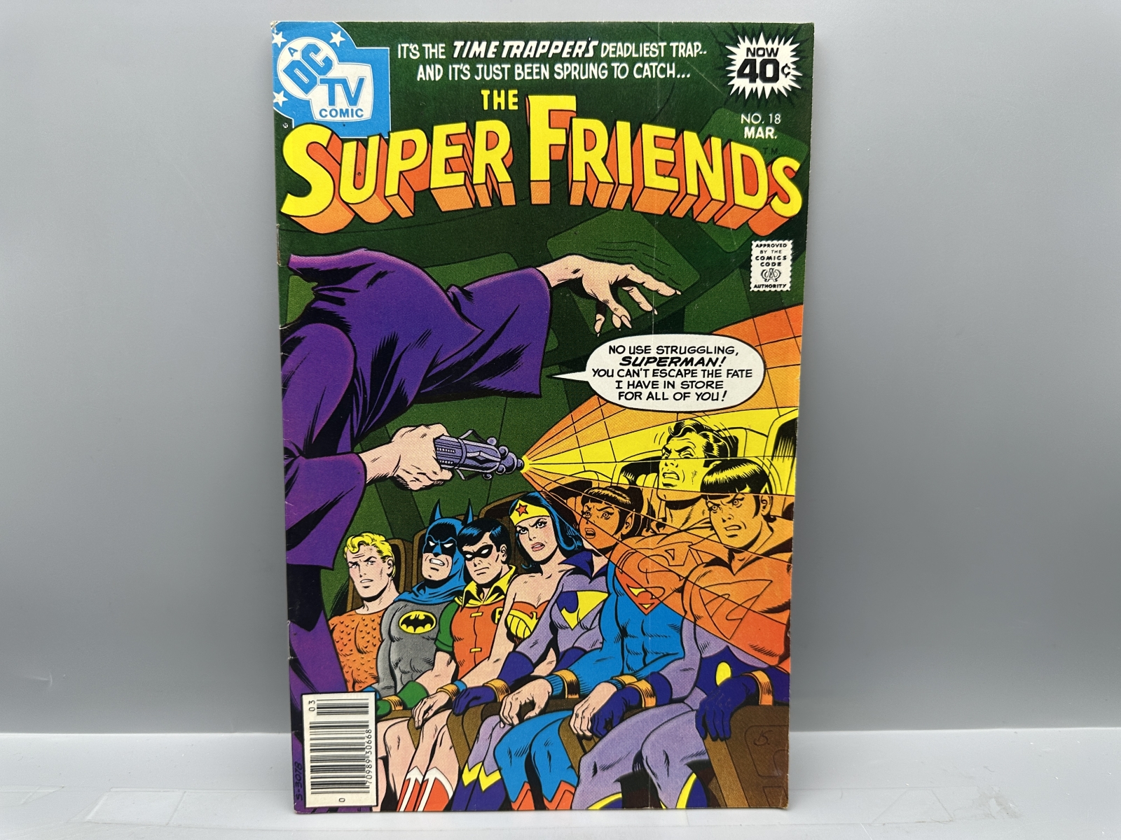 (3) DC Comic Books - Super Friends #18 (1979), Dynamic Classics #1 (1978), and Super-Team Family #15 (1978)