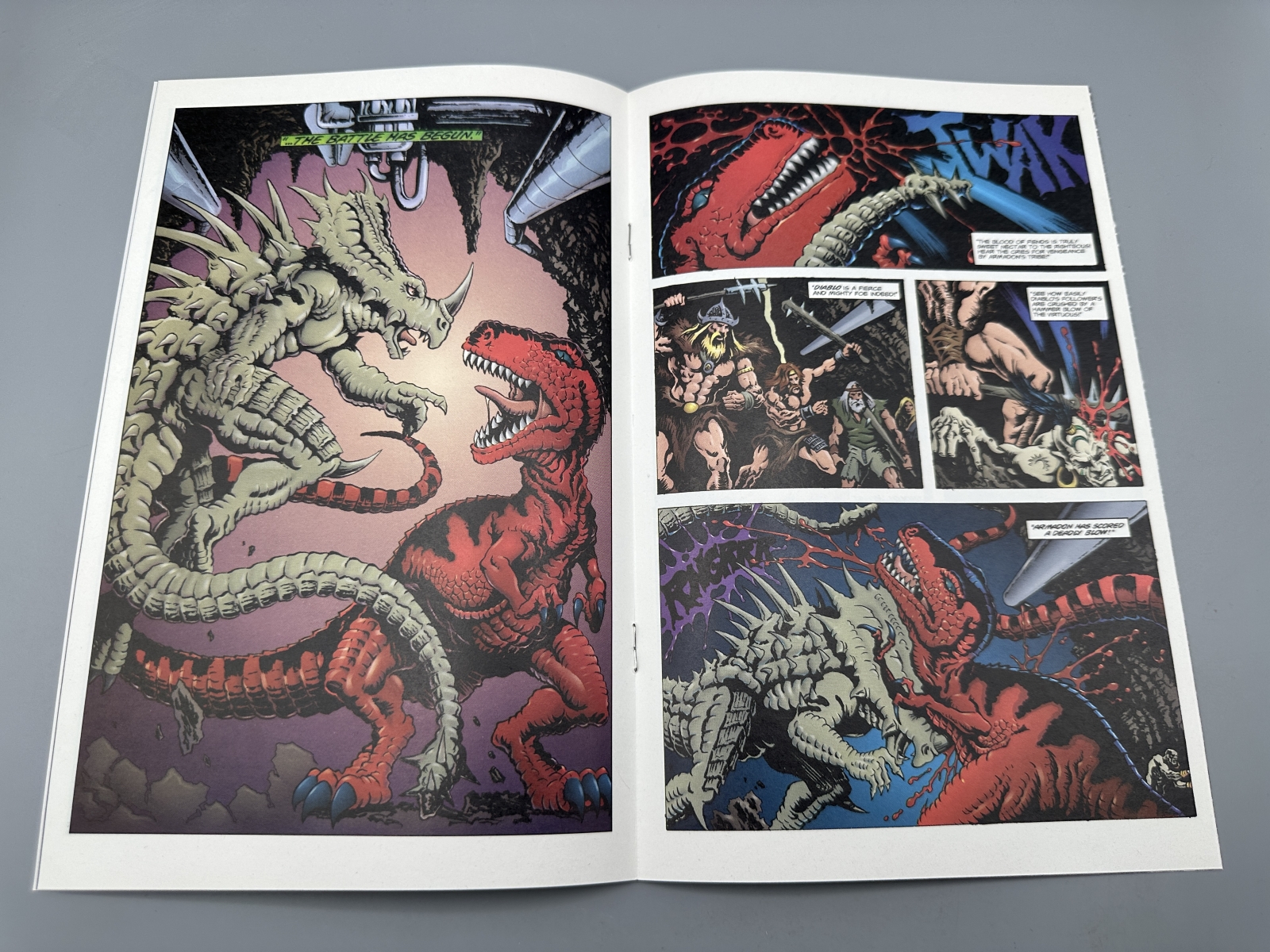 Sirius Entertainment Primal Rage #1 (1994) - Atari Video Game Tie-in - Dark One cover - Primal Rage 2 Preview