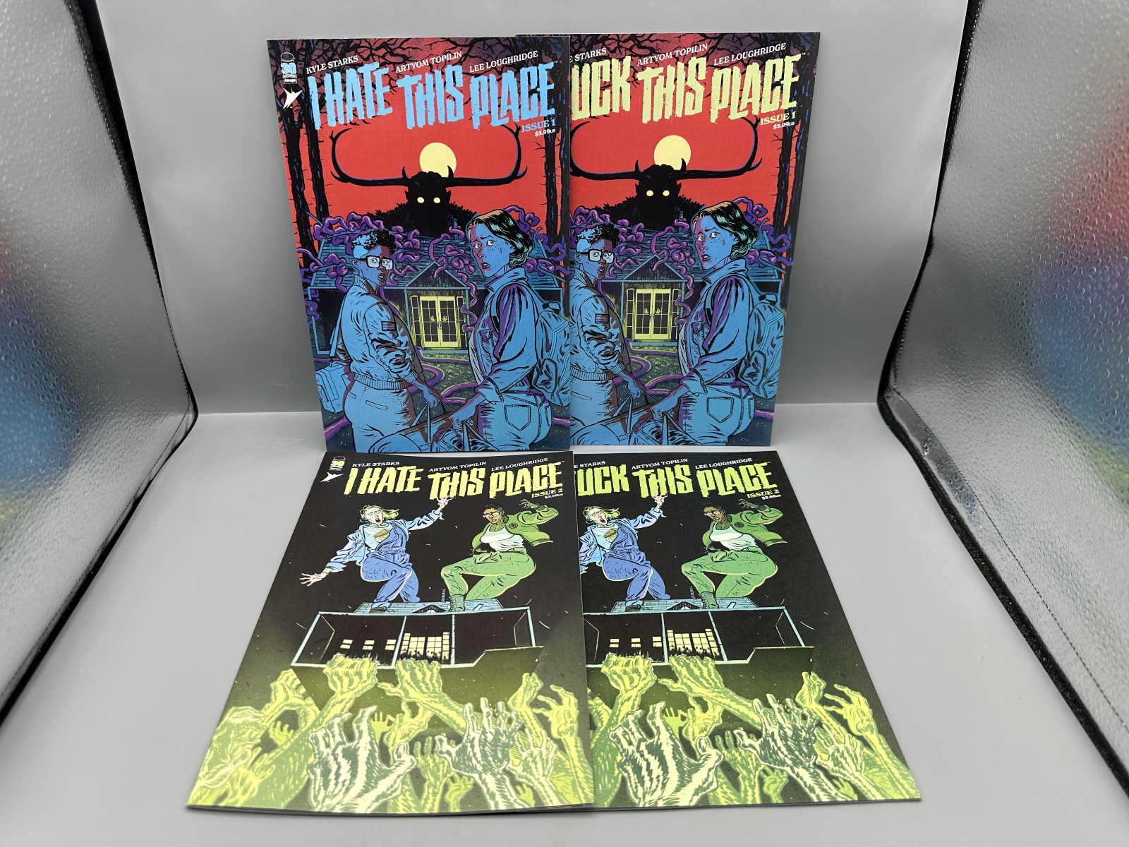 Image Comics I Hate This Place #1-2 (2022) - Standard and Explicit Variants - 1st appearances of Trudy and Gabby