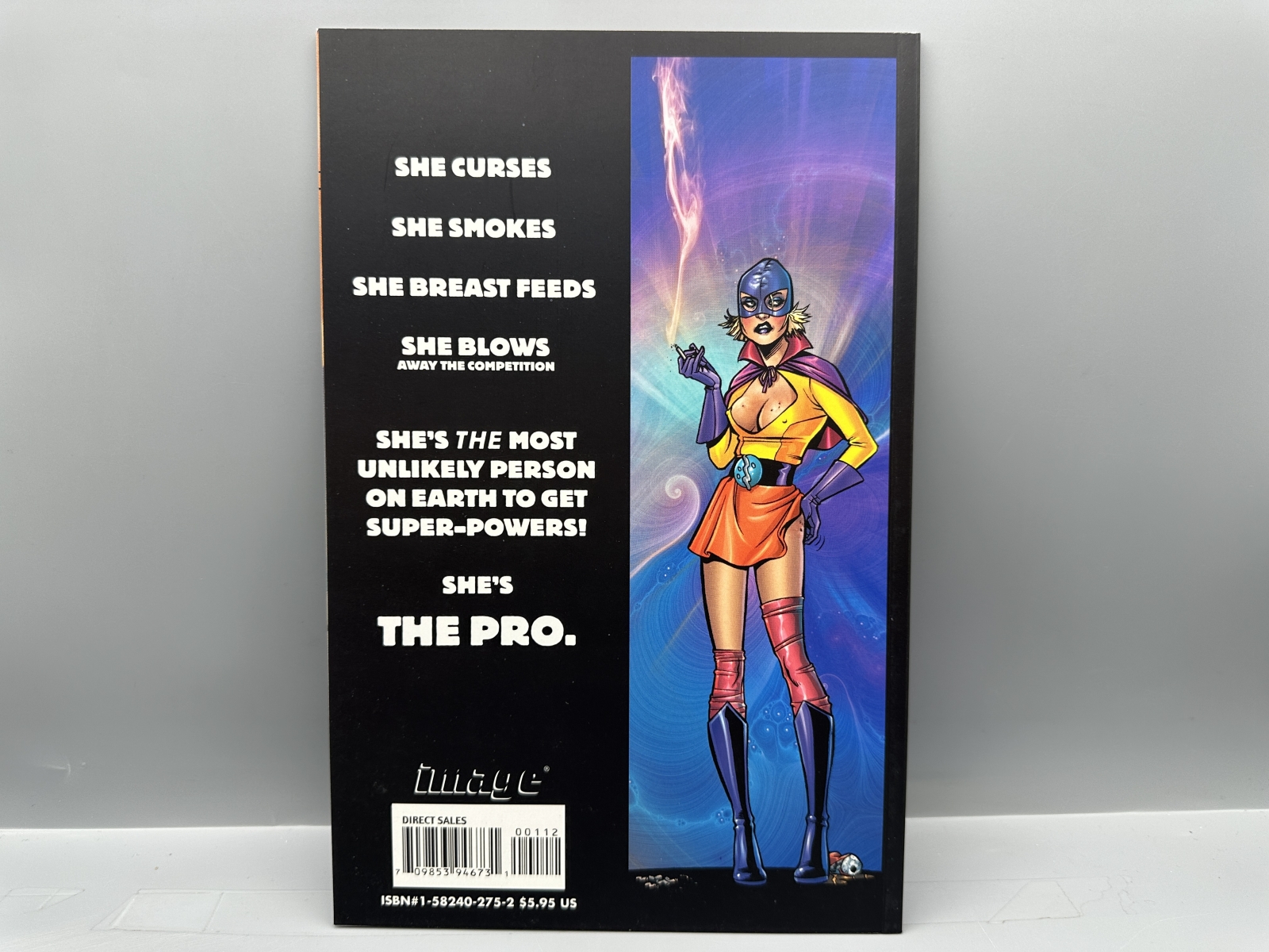 Image Comics The Pro #1 (2002) - Second printing - Garth Ennis script and Amanda Conner art