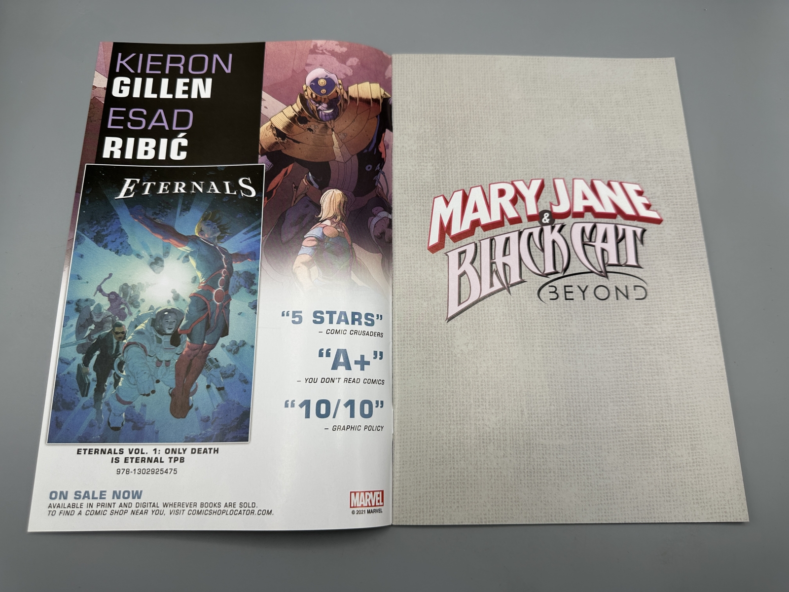 Marvel Comics Mary Jane & Black Cat: Beyond #1 (2022) - Tyler Kirkham ComicXposure Variant
