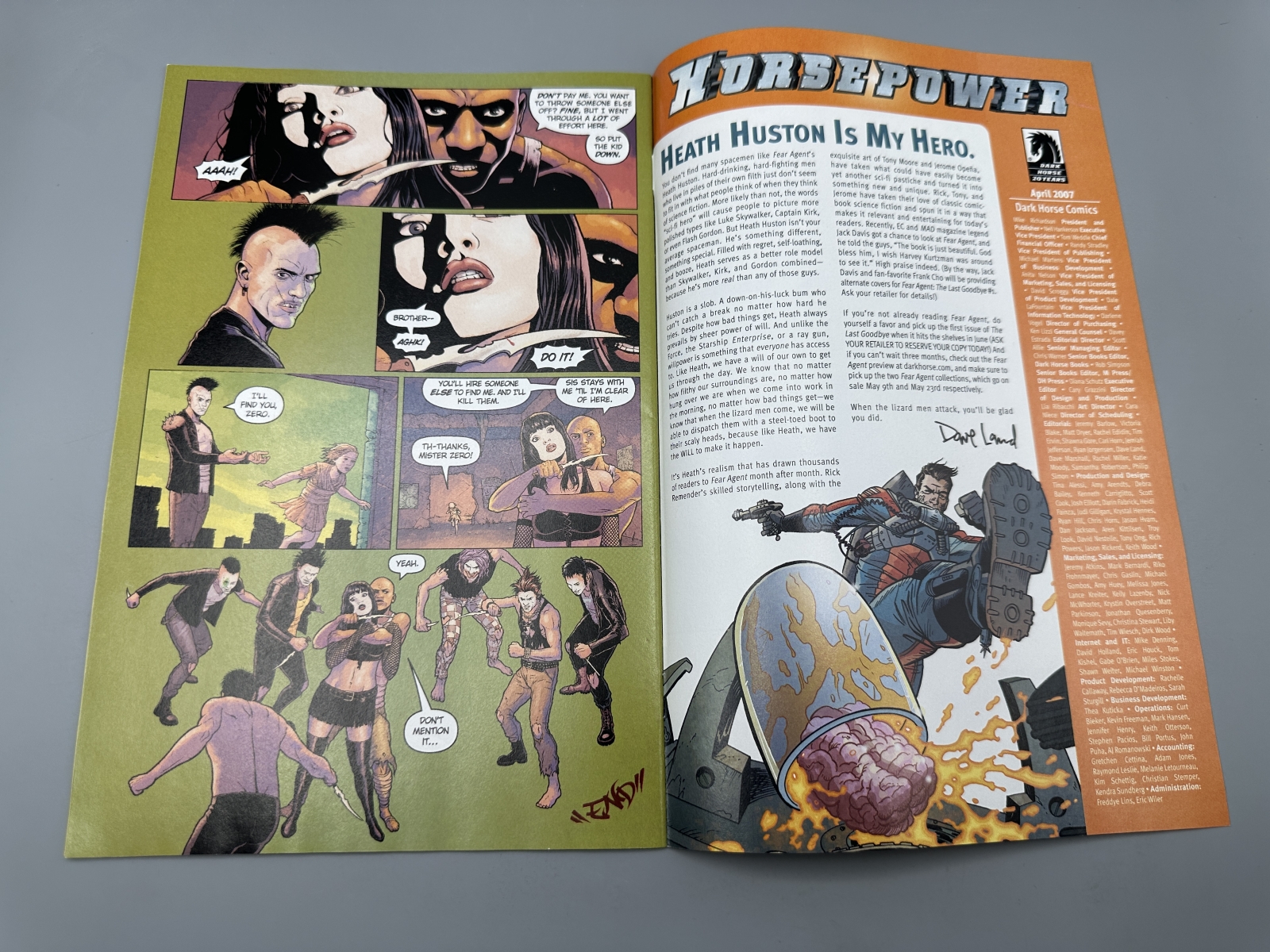 Dark Horse Comics Free Comic Book Day: The Umbrella Academy / Zero Killer (2007) - 1st appearance of The Umbrella Academy - James Jean cover