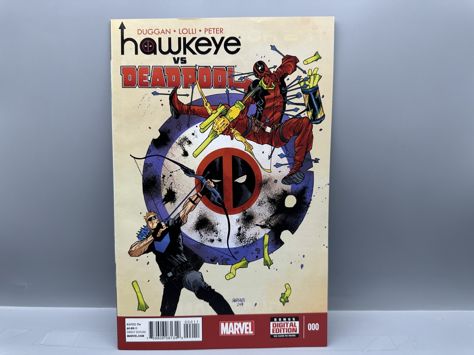 Marvel Comics Hawkeye vs. Deadpool #0-4 (2014-2015) - Complete 5-issue miniseries - James Harren covers