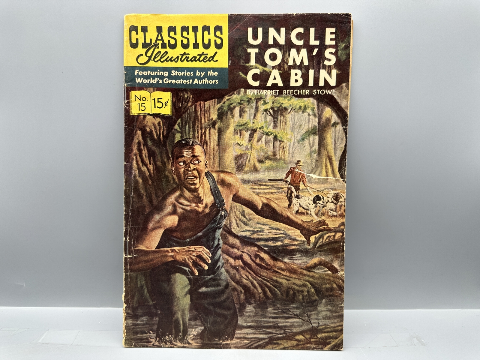 (4) Gilberton, Marvel, Gold Key, and Harvey Comics - Classics Illustrated #15, Marvel Classics Comics #3, Walt Disney Showcase #18, Sad Sack